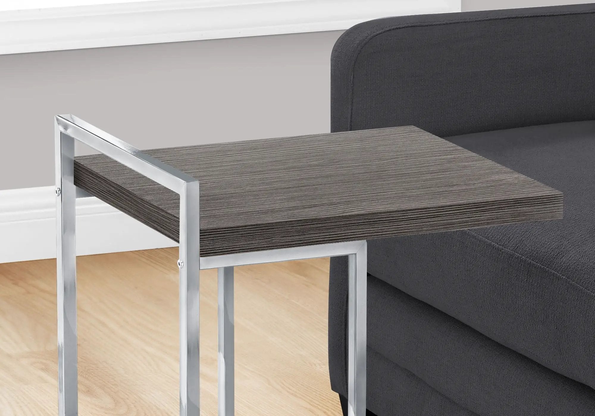 C-Shaped Accent Table, Contemporary & Modern by HouseOfZazla