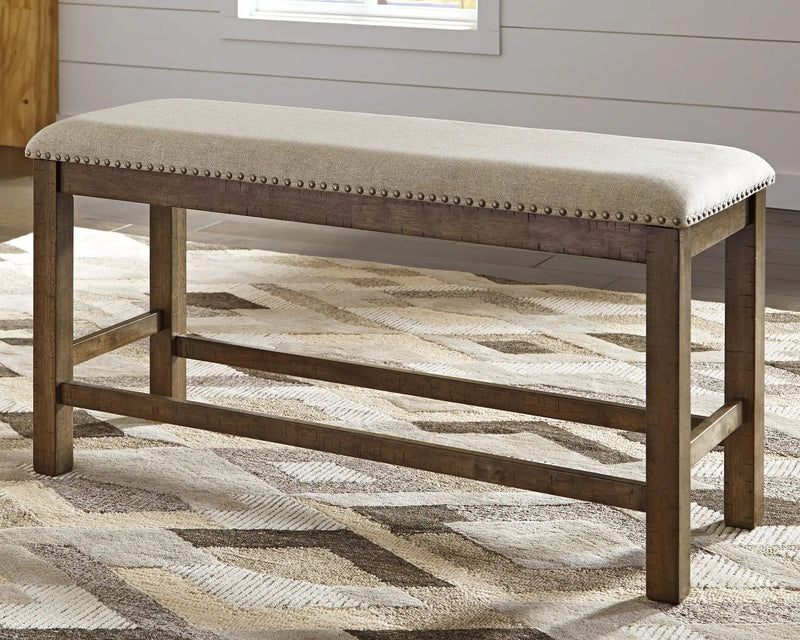 Moriville - Double UPH Bench - Beige by Unique Piece Furniture