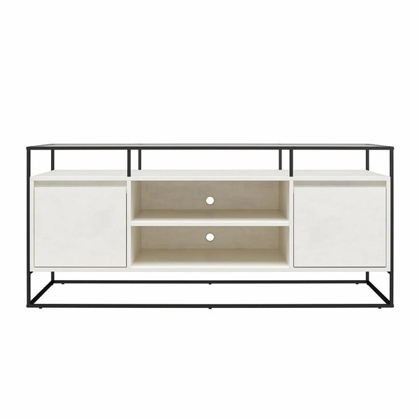 Camley - Media Console TV Stand - White