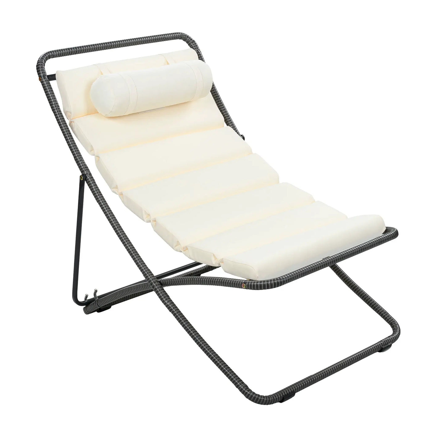 Outdoor Folding Chair With Adjustable Backrest (Set of 2) by HouseOfZazla