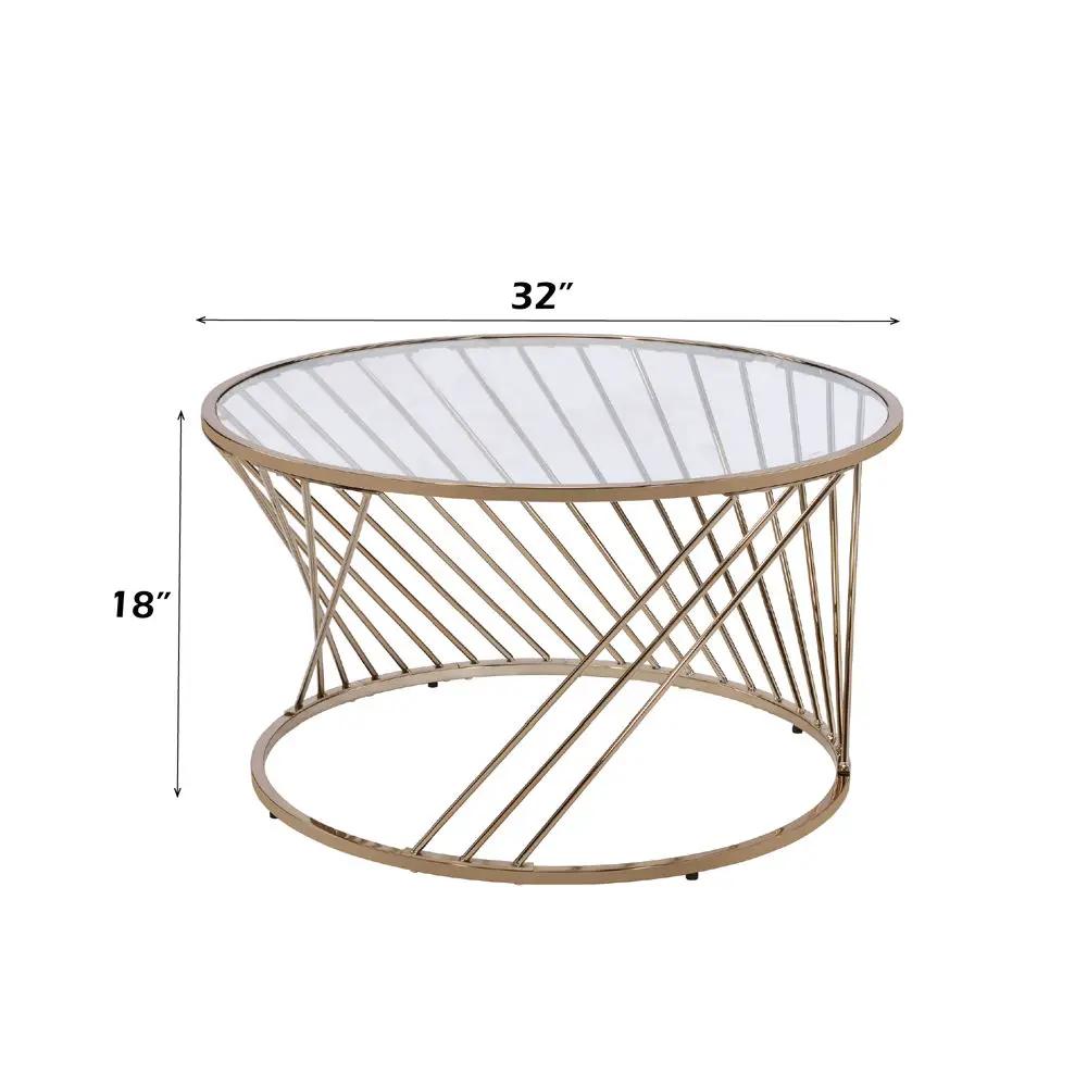 Bluelipe - Coffee Table - Champagne by Unique Piece Furniture