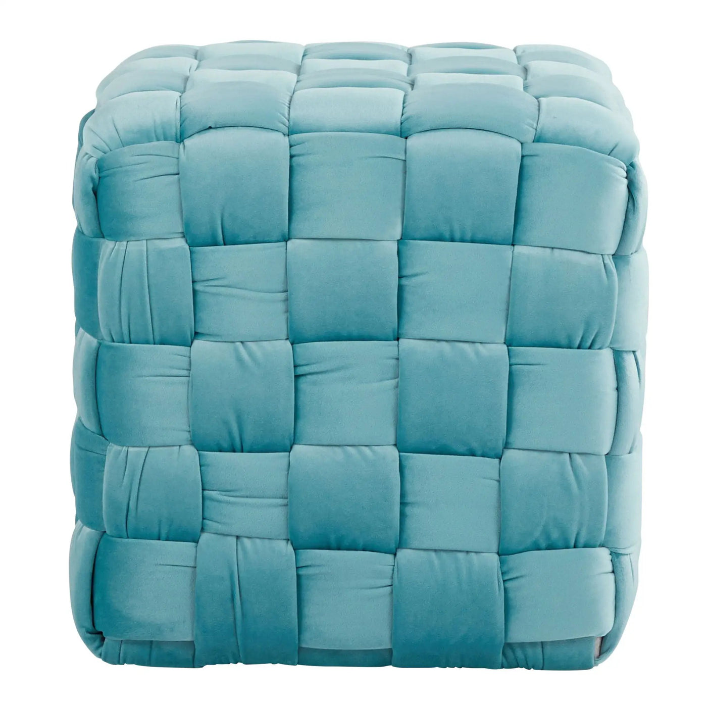Square Braided Ottoman - by HouseOfZazla