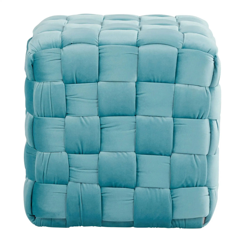 Square Braided Ottoman - by Unique Piece Furniture