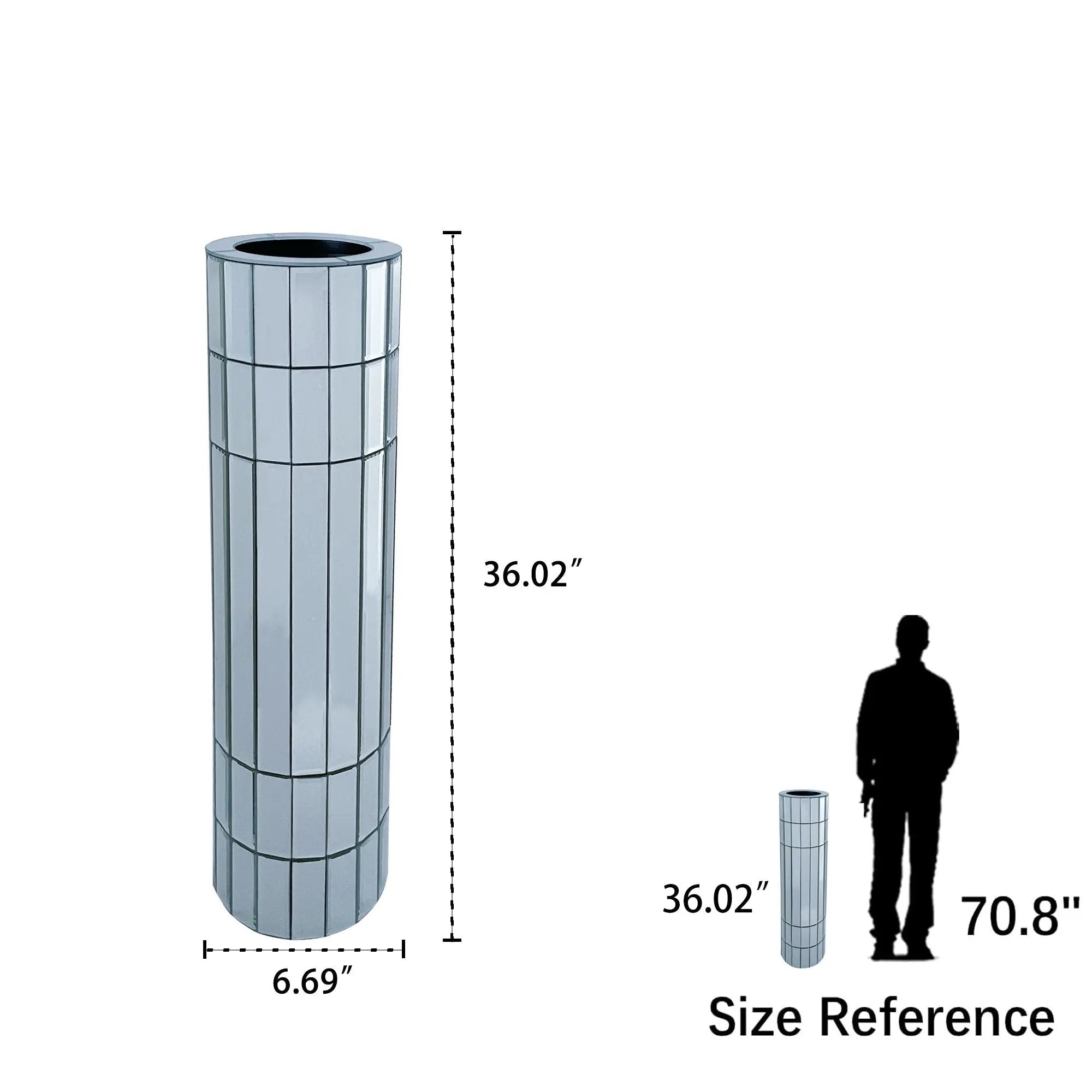 Large 36.02" Floor Vase by HouseOfZazla