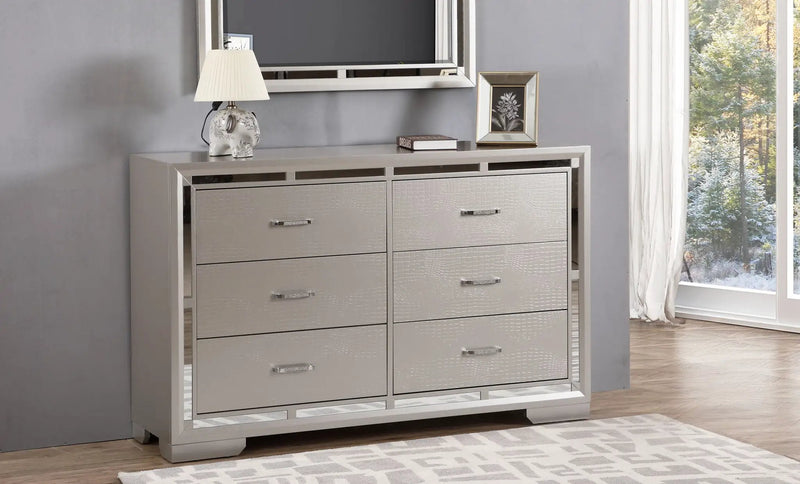 Alana - Dresser - Silver Champagne by HouseOfZazla