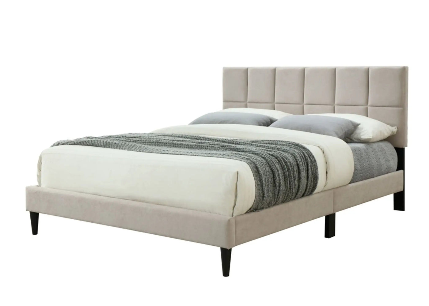 Squares Bed Stylish With USB by HouseOfZazla