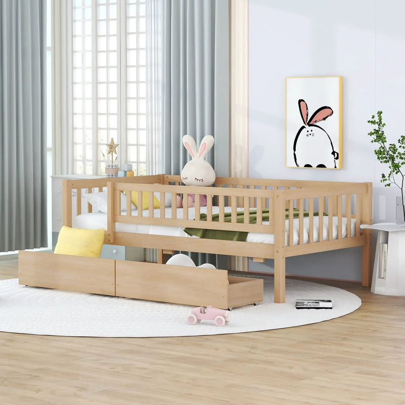 Multi Functional Wooden Daybed Bed by Unique Piece Furniture