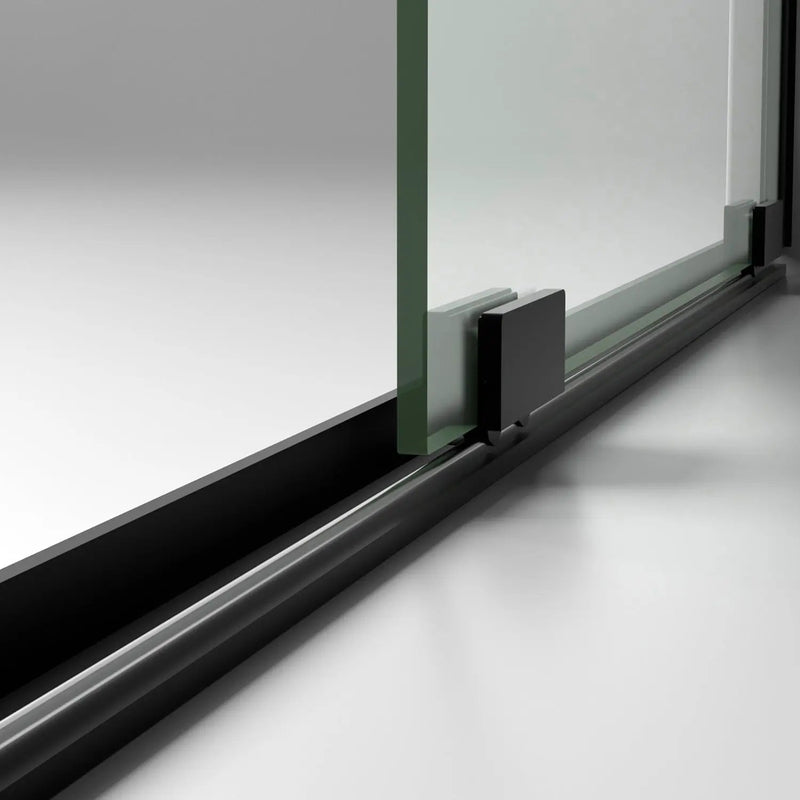 Semi-Frameless Sliding Shower Door by HouseOfZazla