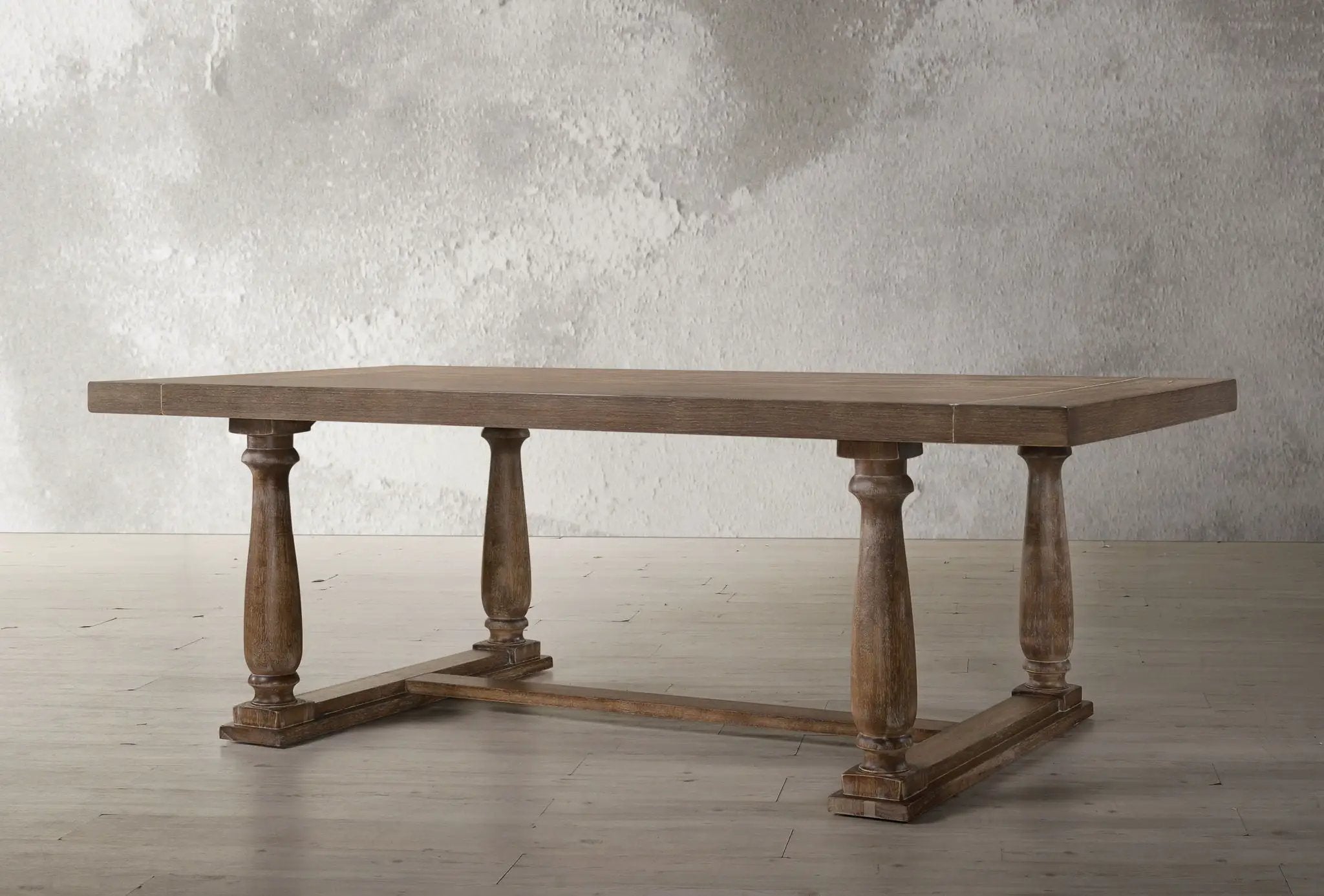 Bernard Weathered Dining Table by HouseOfZazla