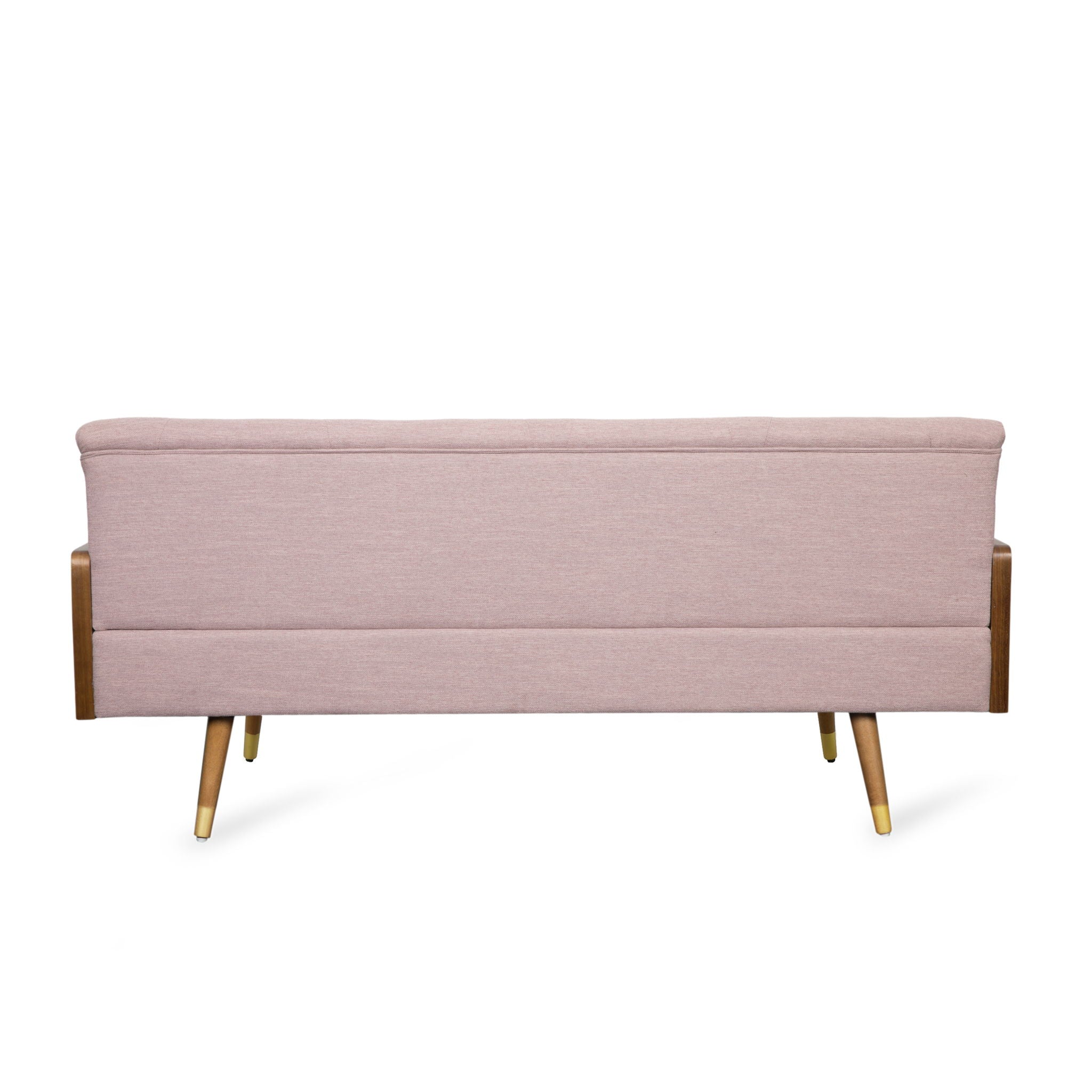 Aidan Mid Century Modern Tufted Fabric Sofa by HouseOfZazla