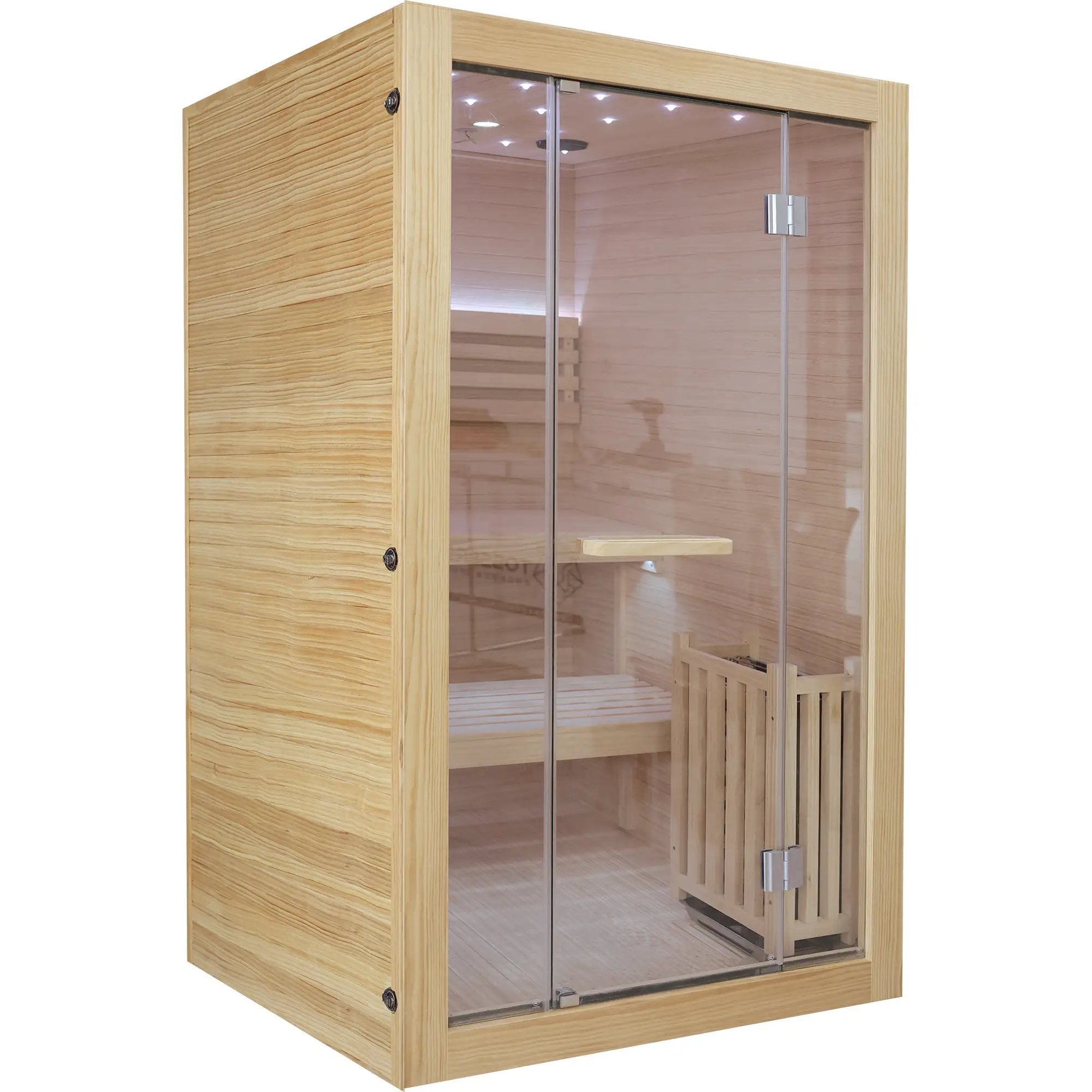 Double-Person 3000W Heating Furnace Sauna Room by HouseOfZazla