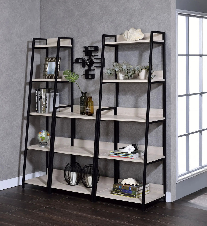 Wendral - 16"L Bookshelf - Natural & Black by Unique Piece Furniture