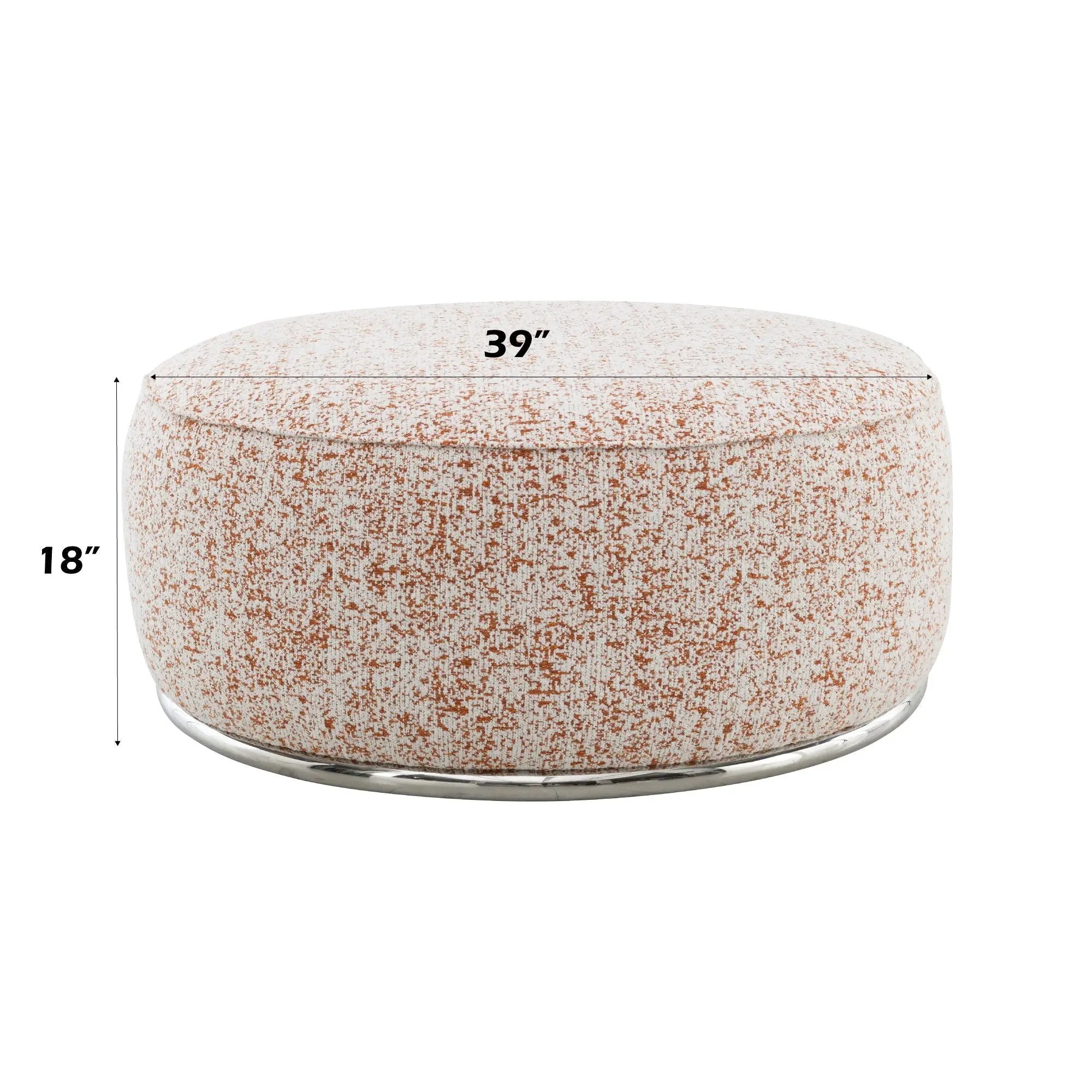 Sahara - Ottoman - Pattern Multi by Unique Piece Furniture