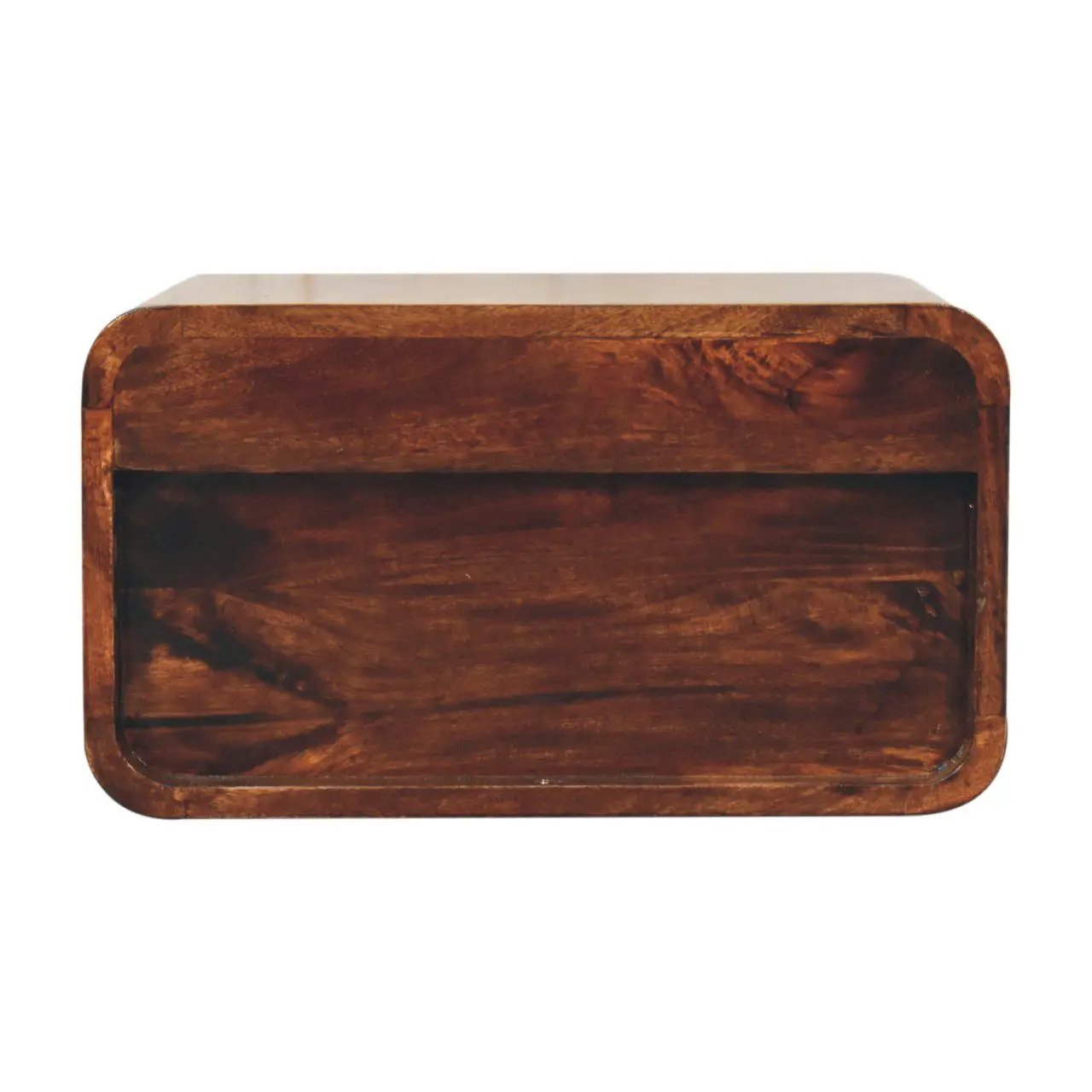 Curved Wall Mounted Bedside Nightstand by HouseOfZazla
