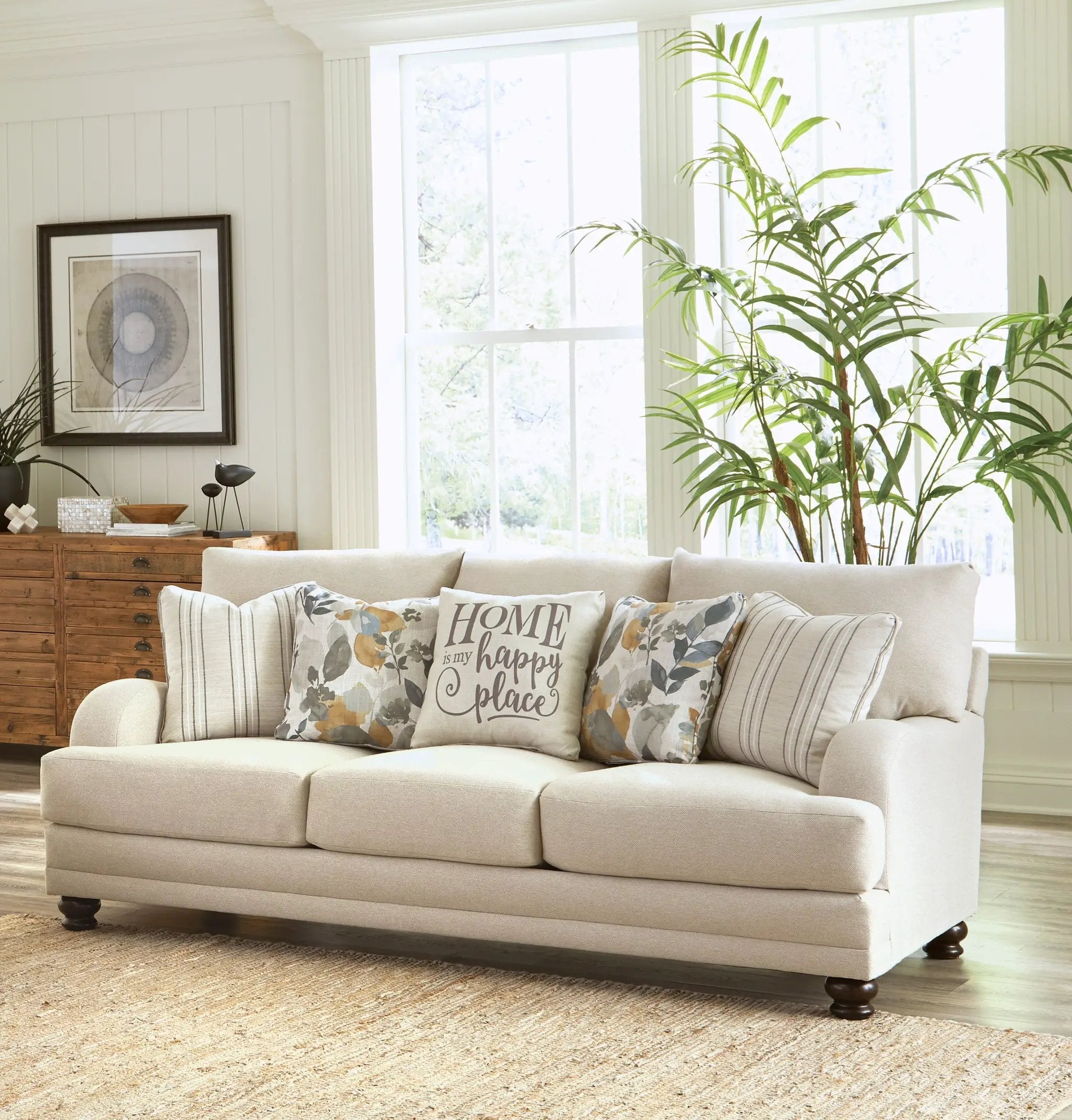 Jonesport - Sofa - Wheat by Unique Piece Furniture