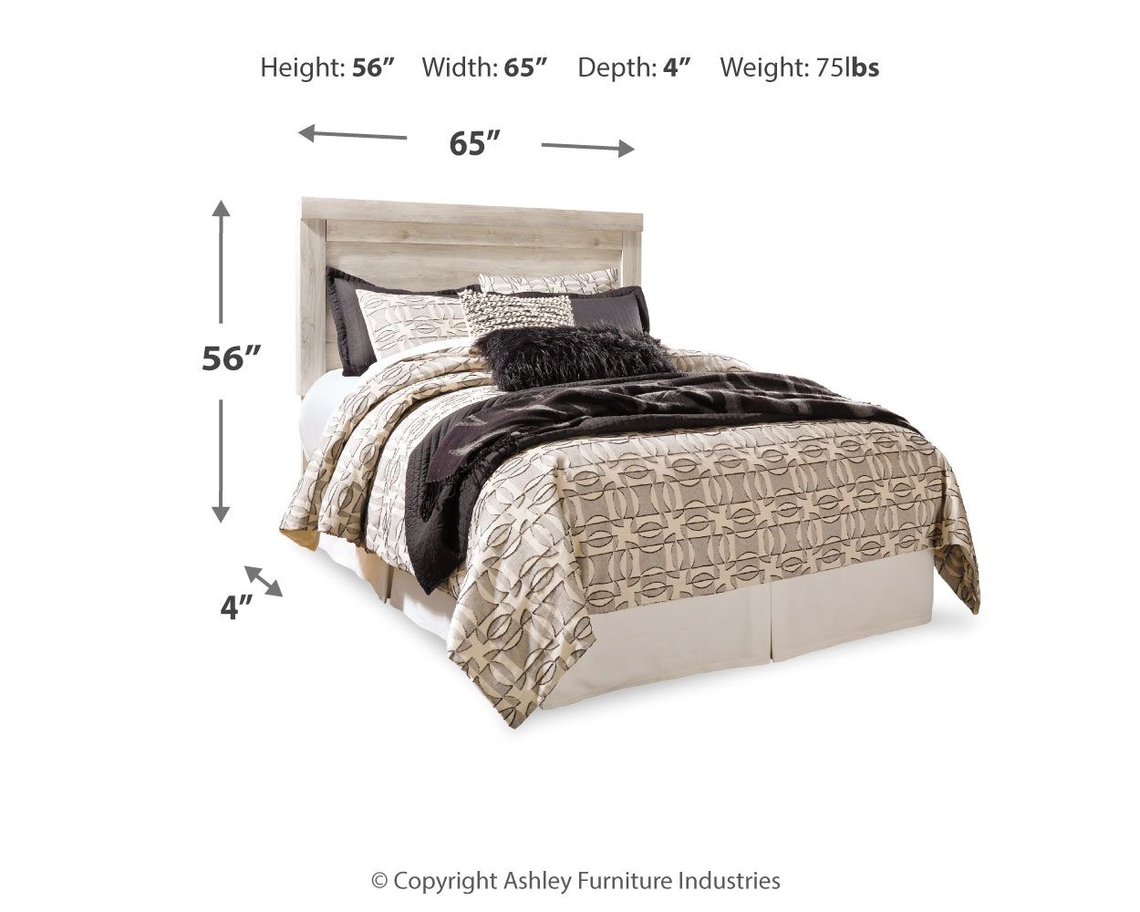 Bellaby - Panel Headboard by Unique Piece Furniture