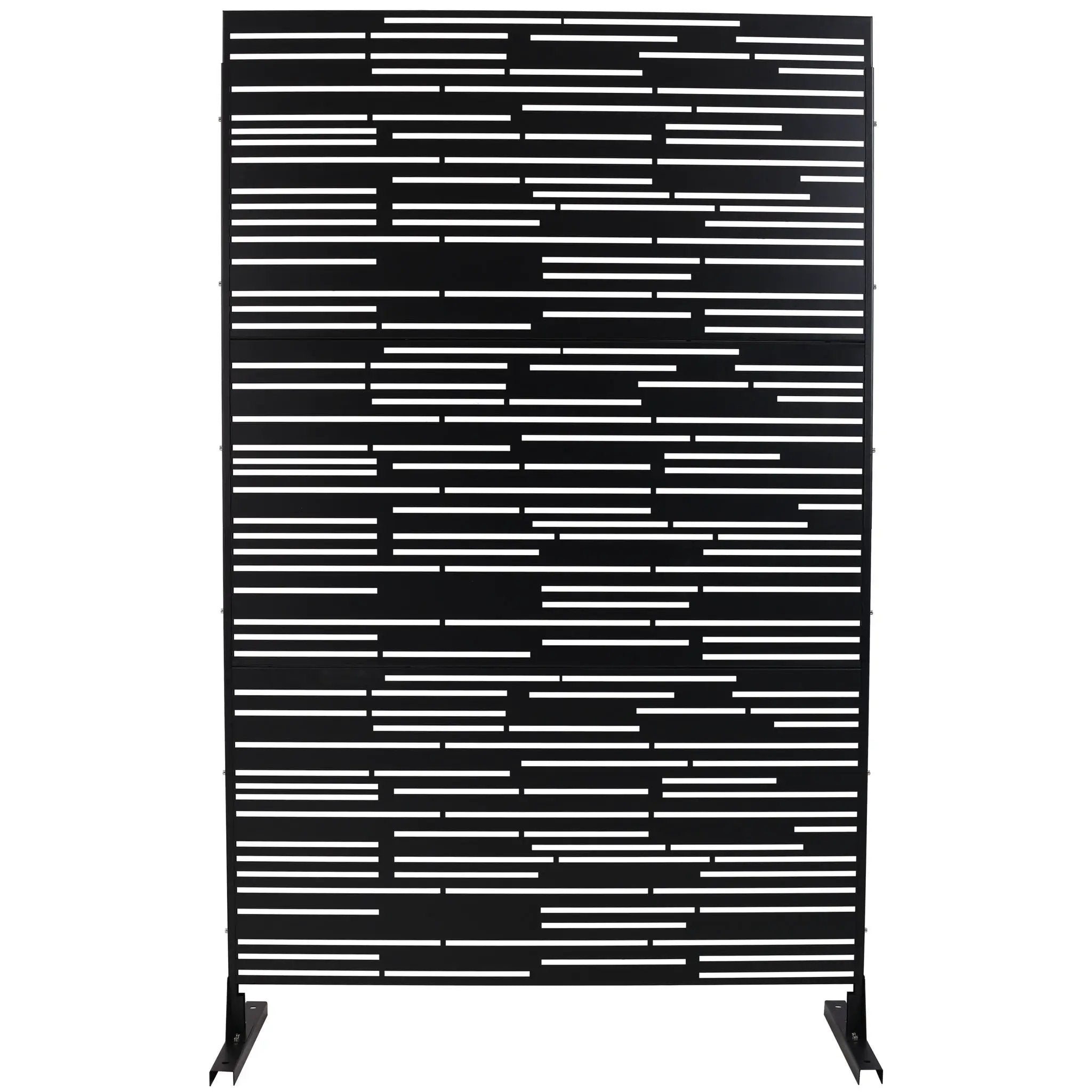 Outdoor & Indoor Freestanding Metal Privacy Screen by Unique Piece Furniture