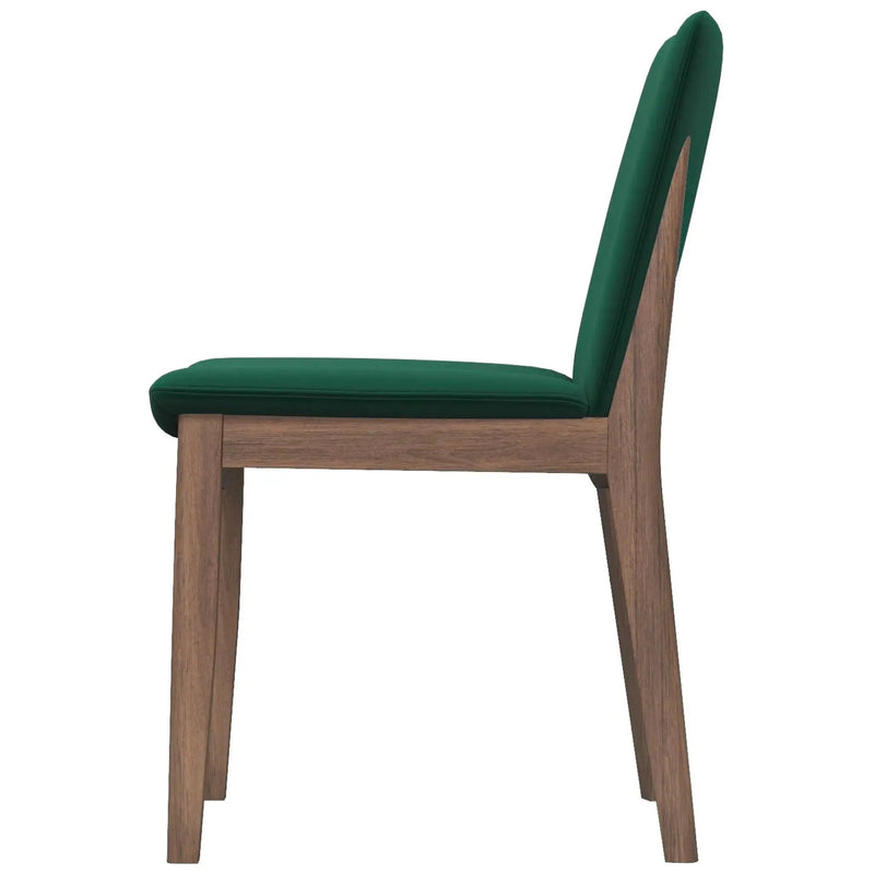 Laura - Mid-Century Modern Solid Wood Dining Chair (Set of 2) by HouseOfZazla
