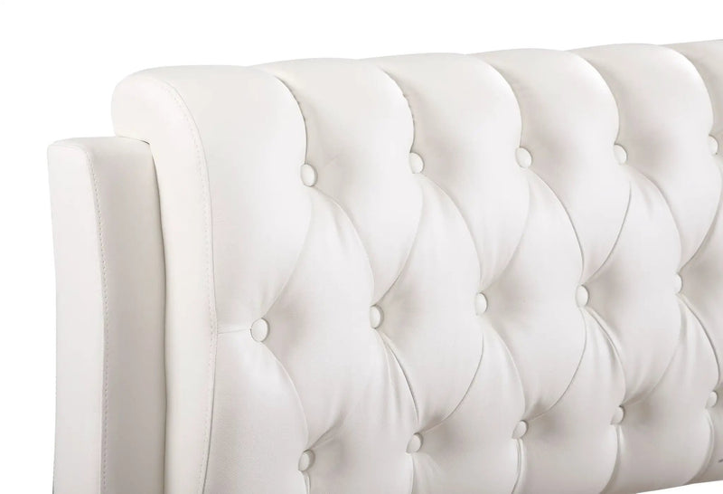 Tufted Upholstered Bed by Unique Piece Furniture