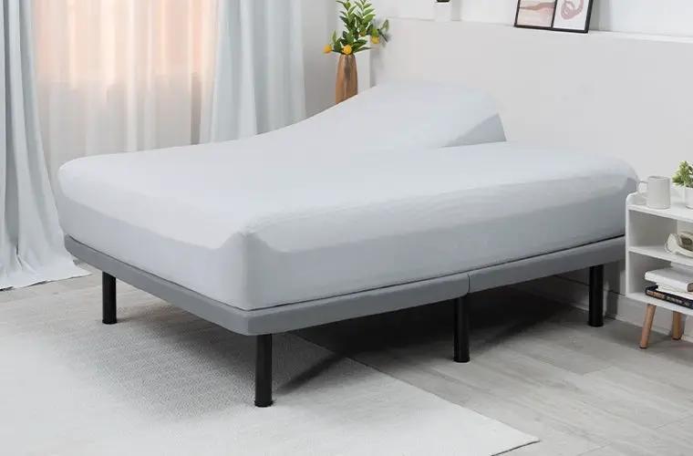 BedGear Dri-Tec Split Head Cal King Mattress Protector, White by HouseOfZazla