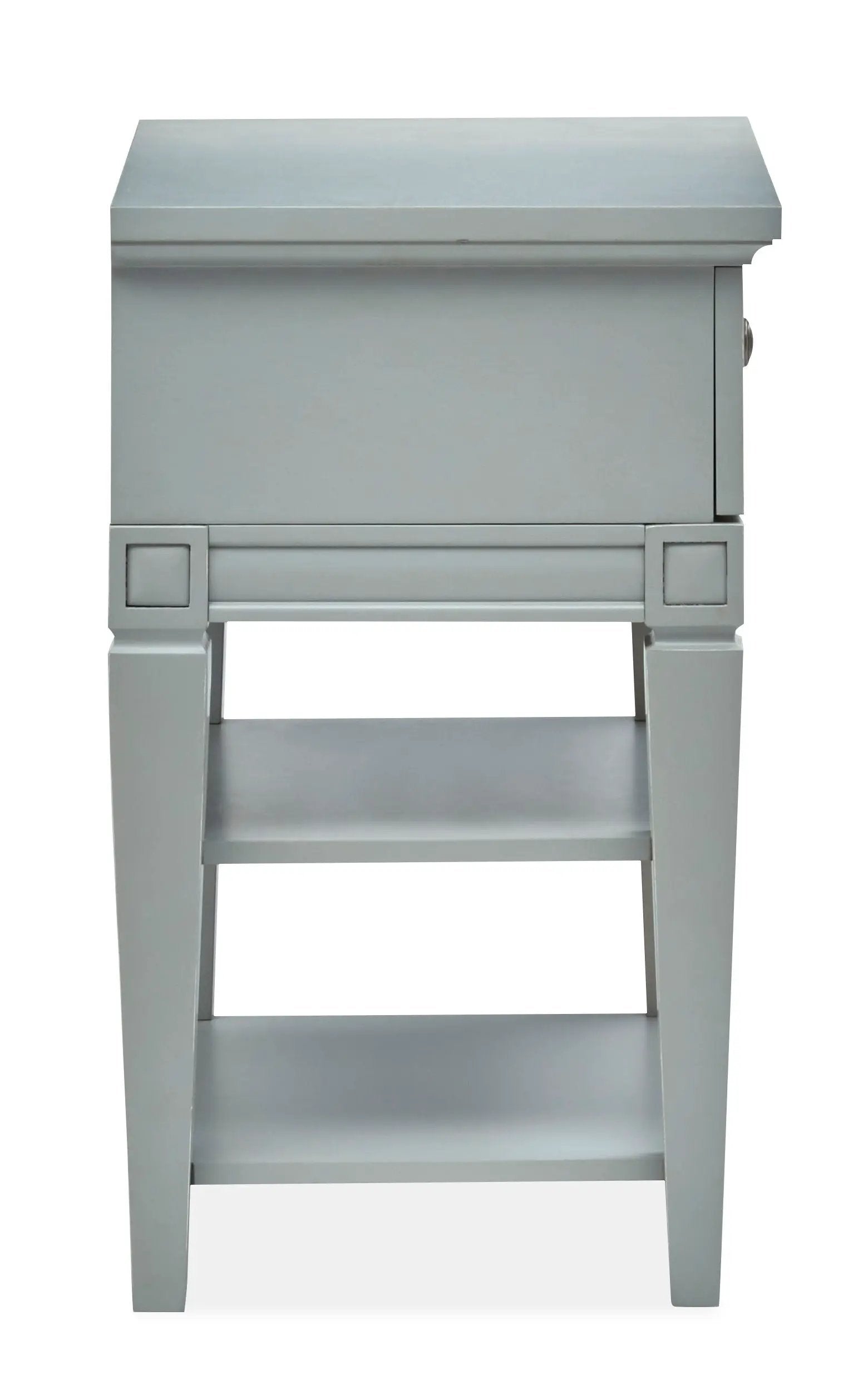 Glenbrook - Open Nightstand - Pebble by Unique Piece Furniture