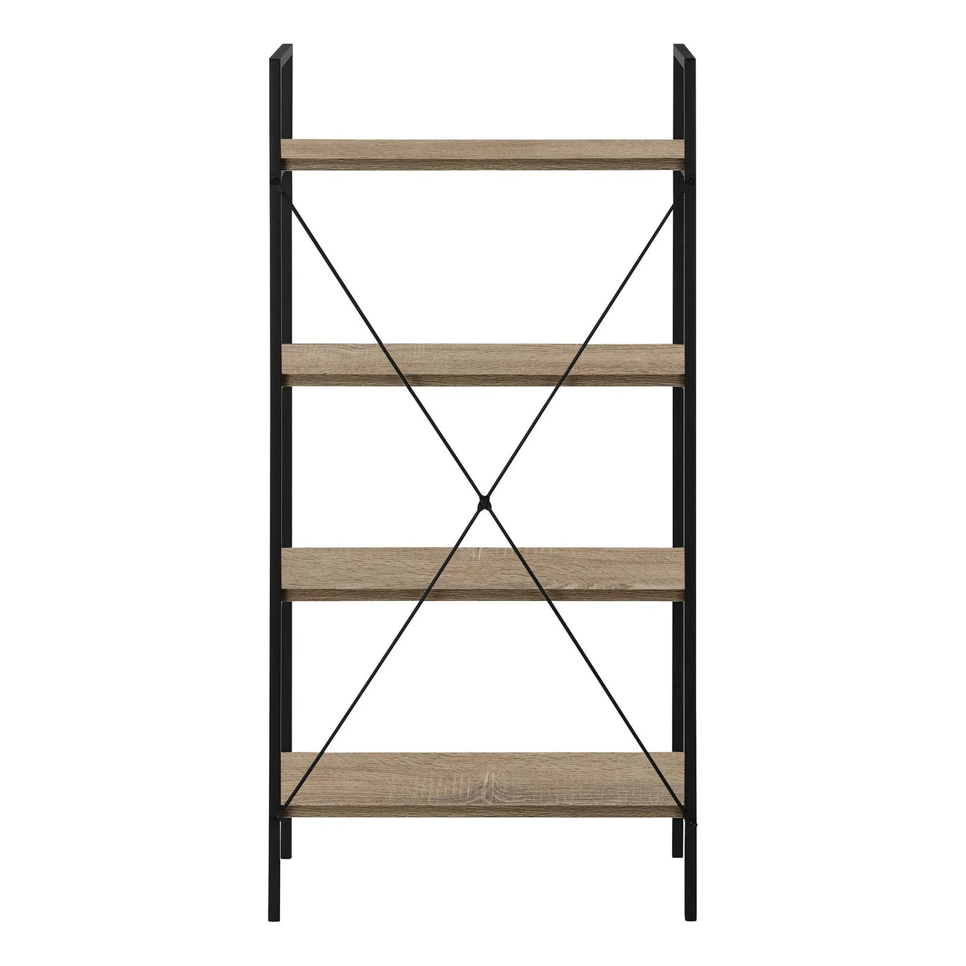 Bookshelf, Bookcase, 4 Tier, Office, Bedroom, Contemporary, Modern by Unique Piece Furniture