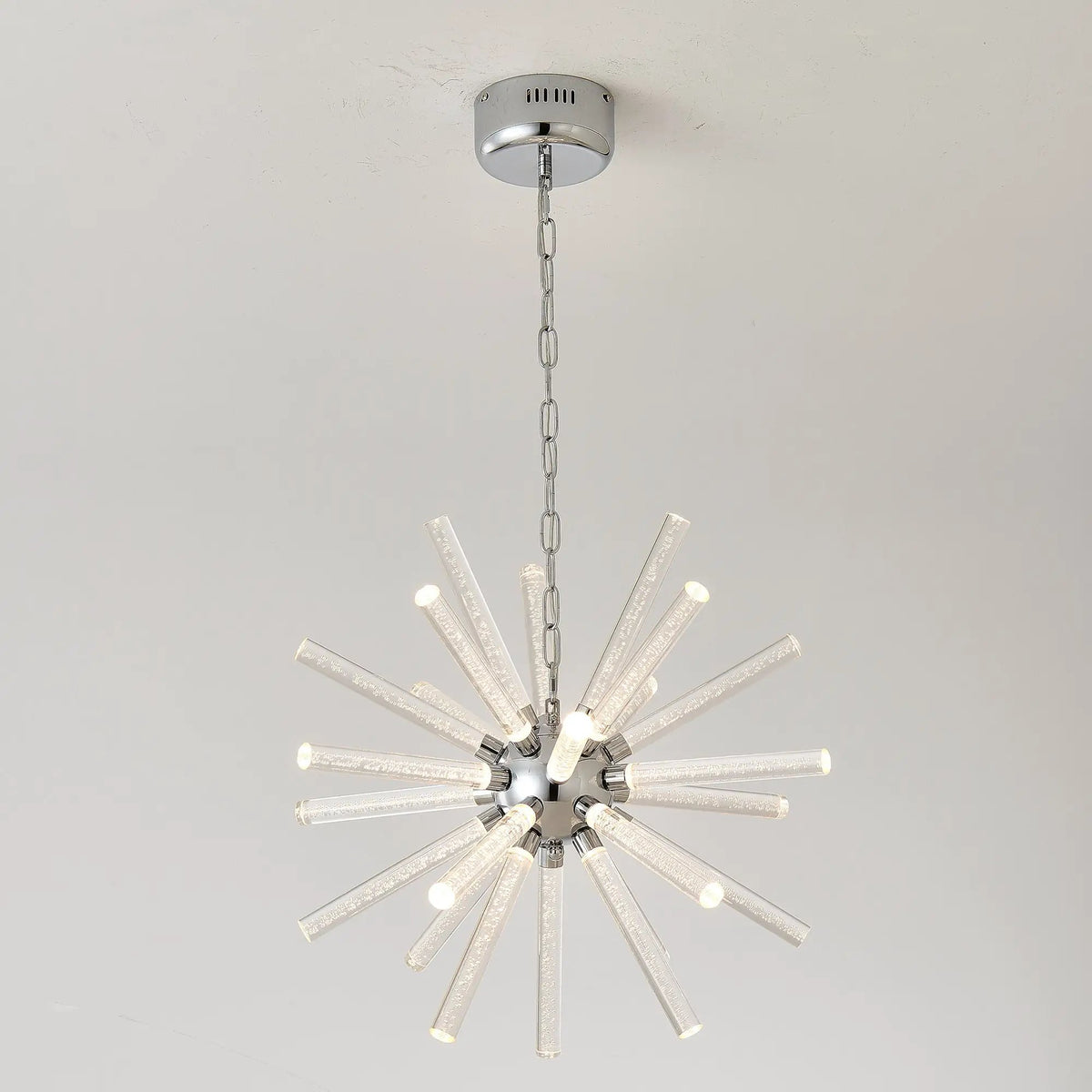 24-Light Bubble Pillar Chandelier by HouseOfZazla