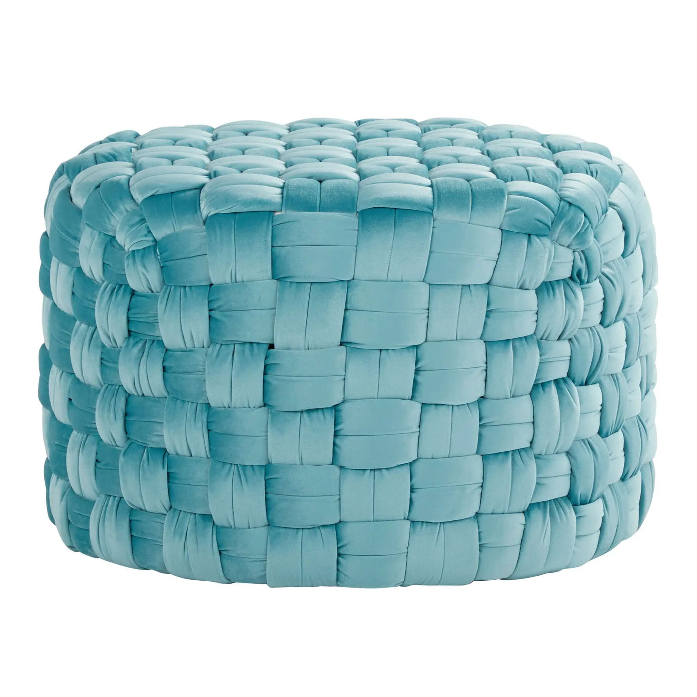 Braided - Versatile Round Ottoman by HouseOfZazla