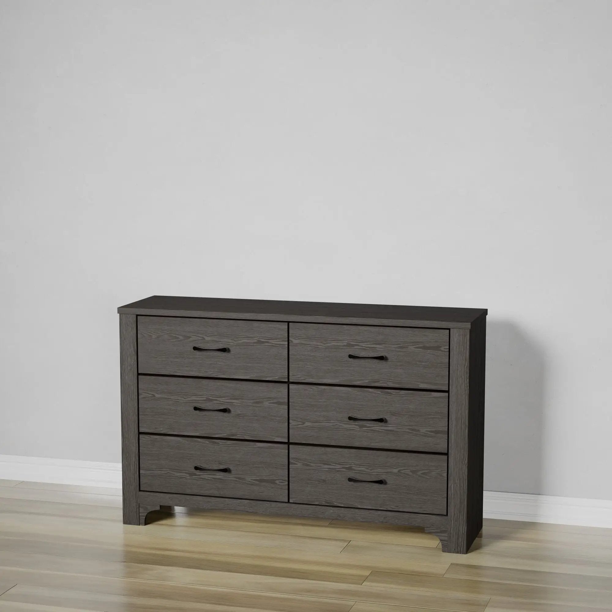6 Drawer Dresser - Brown by HouseOfZazla