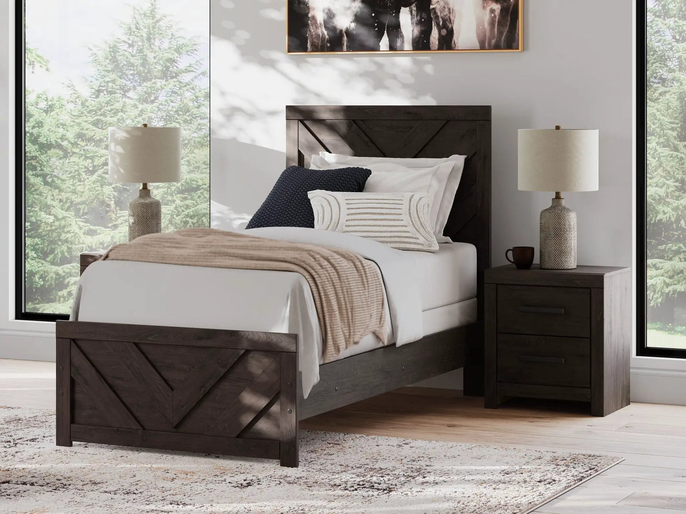 Prendonea - Panel Bed by Unique Piece Furniture