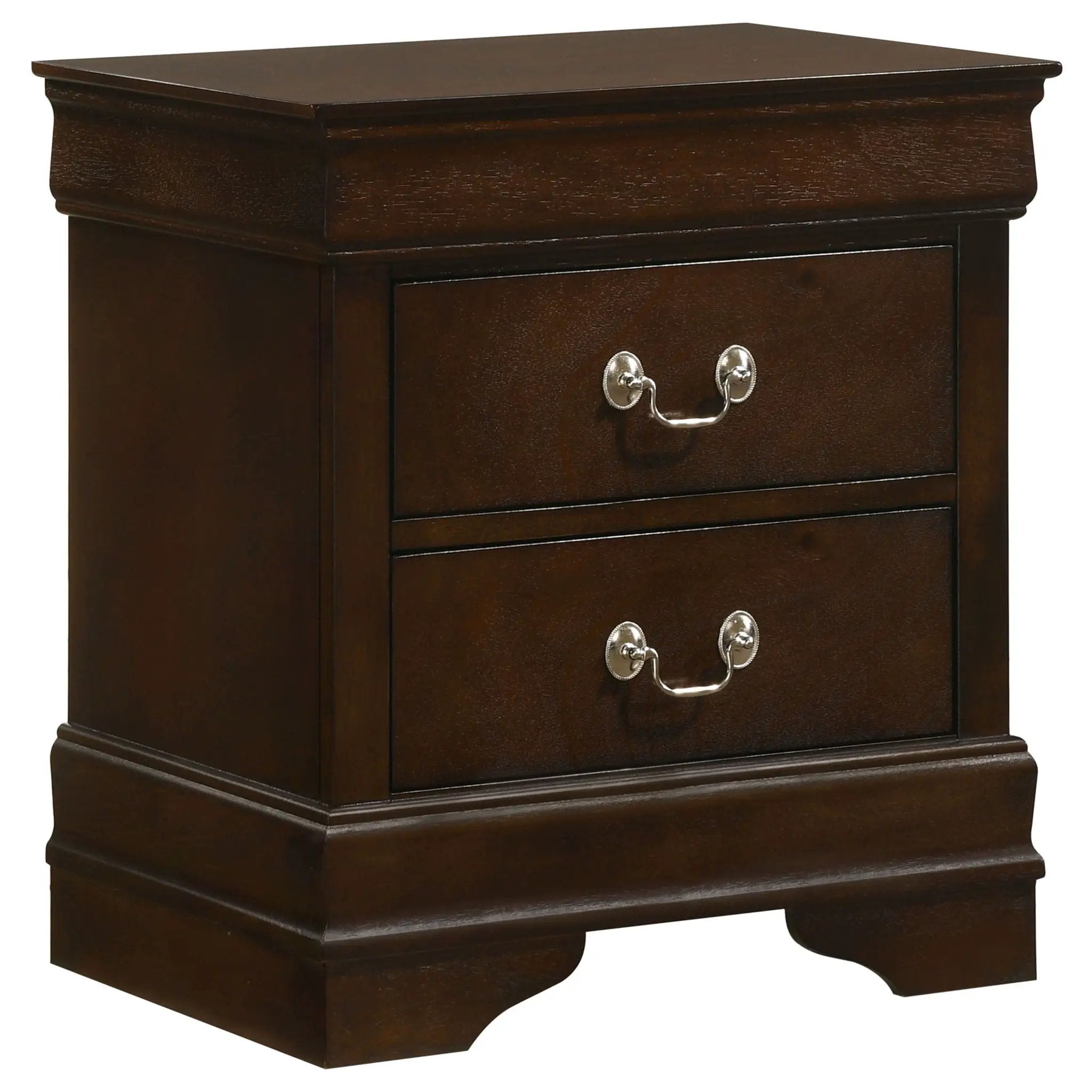 Louis Philippe 4-piece Full Bedroom Set Cappuccino by Unique Piece Furniture