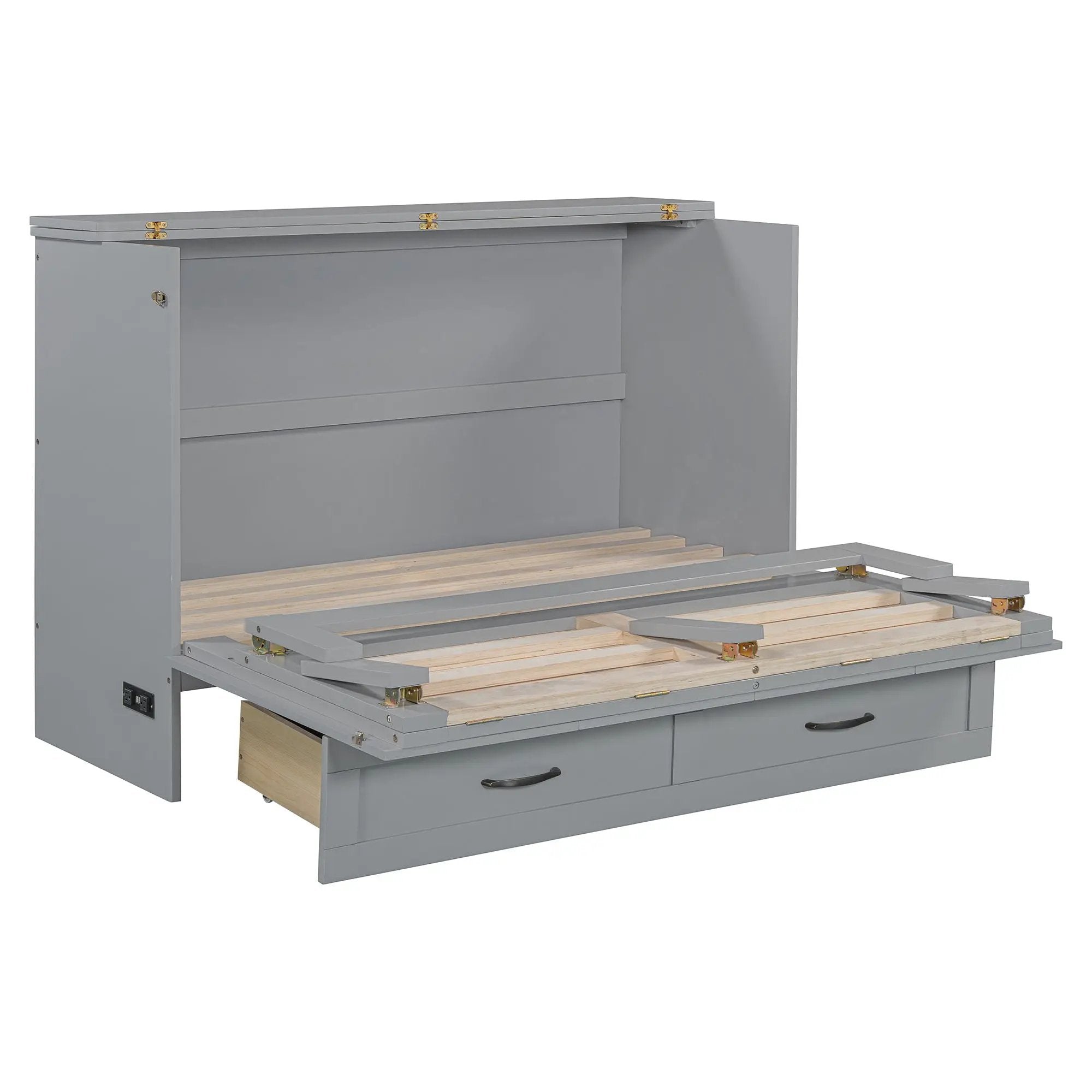 Murphy Bed With Large Drawers by HouseOfZazla