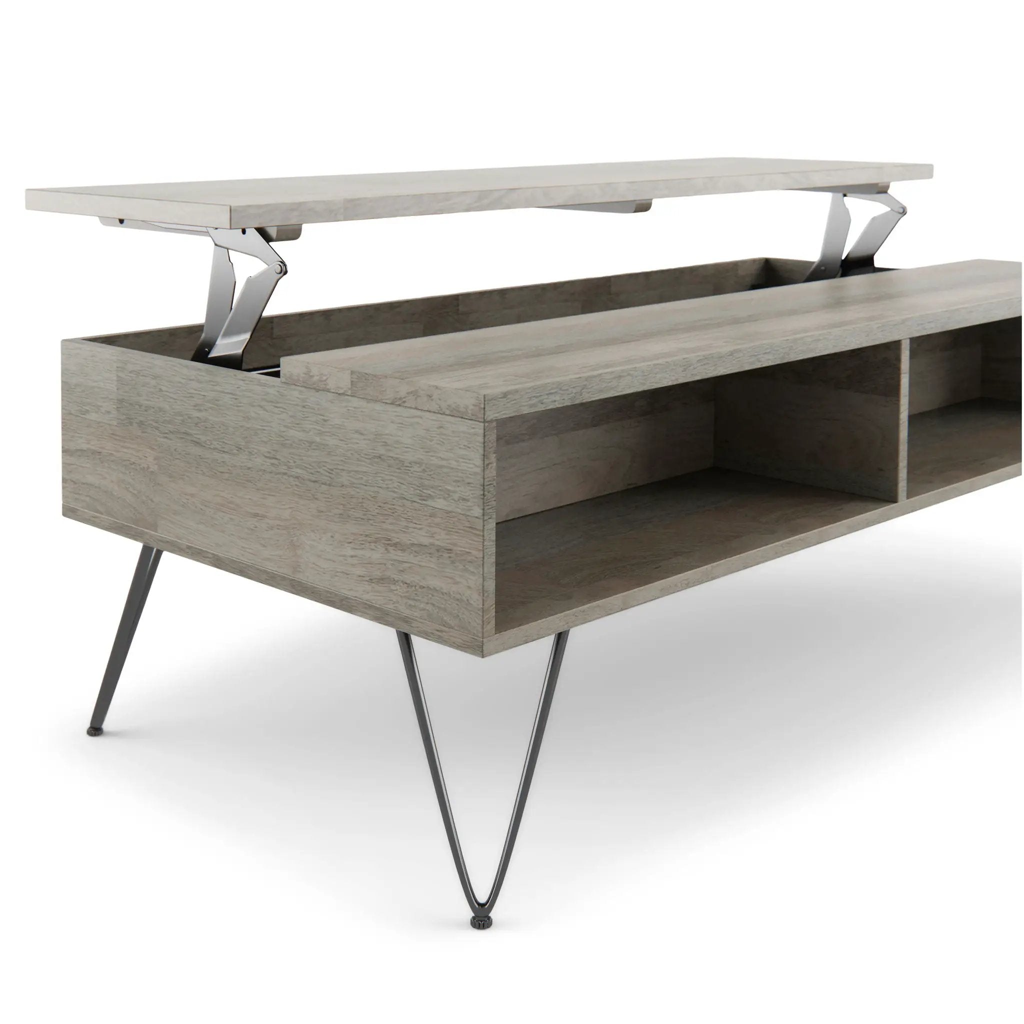 Hunter - Handcrafted Lift Top Coffee Table by HouseOfZazla