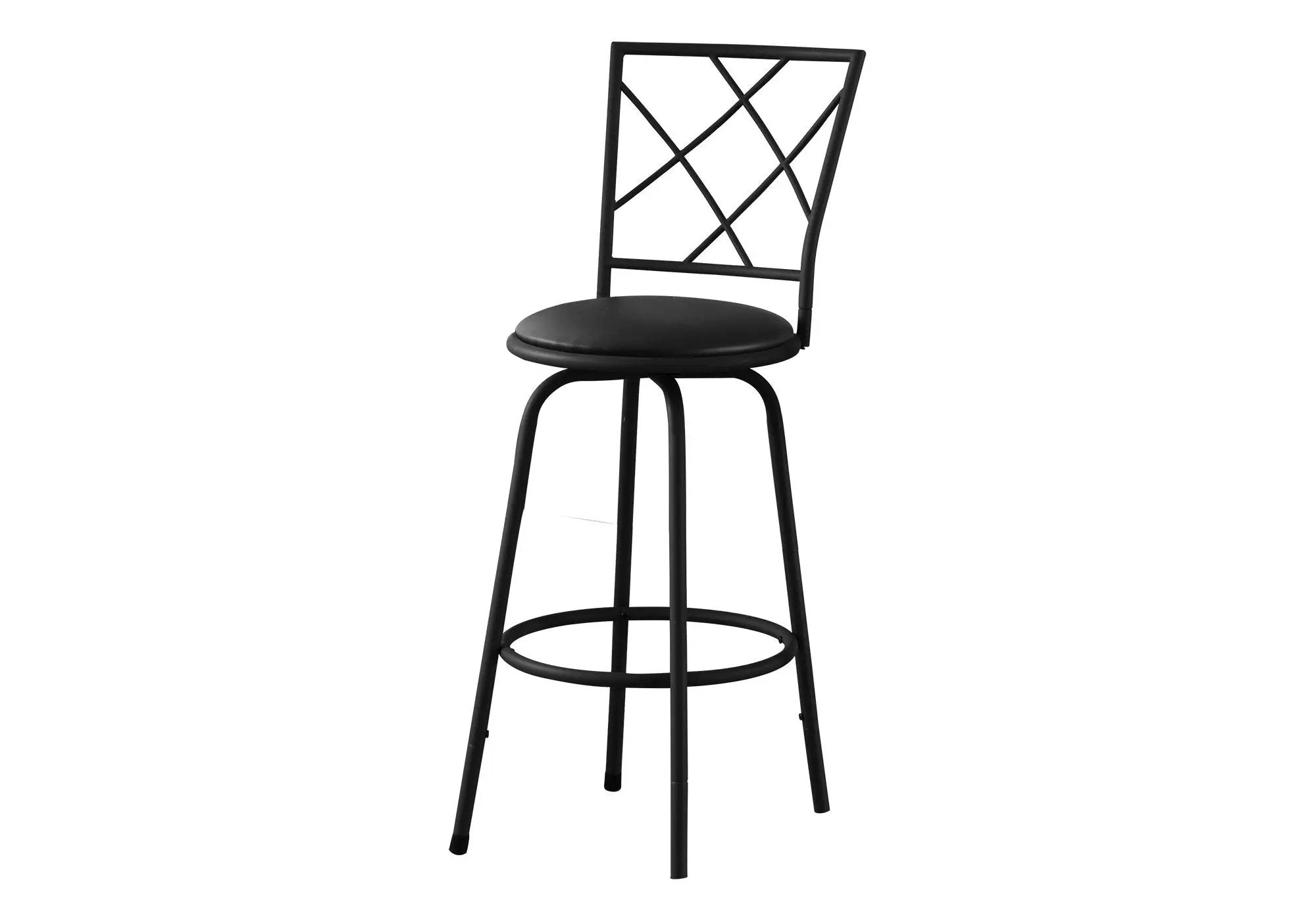 Swivel Stool Bar Height, Contemporary & Modern Style (Set of 2) by Unique Piece Furniture