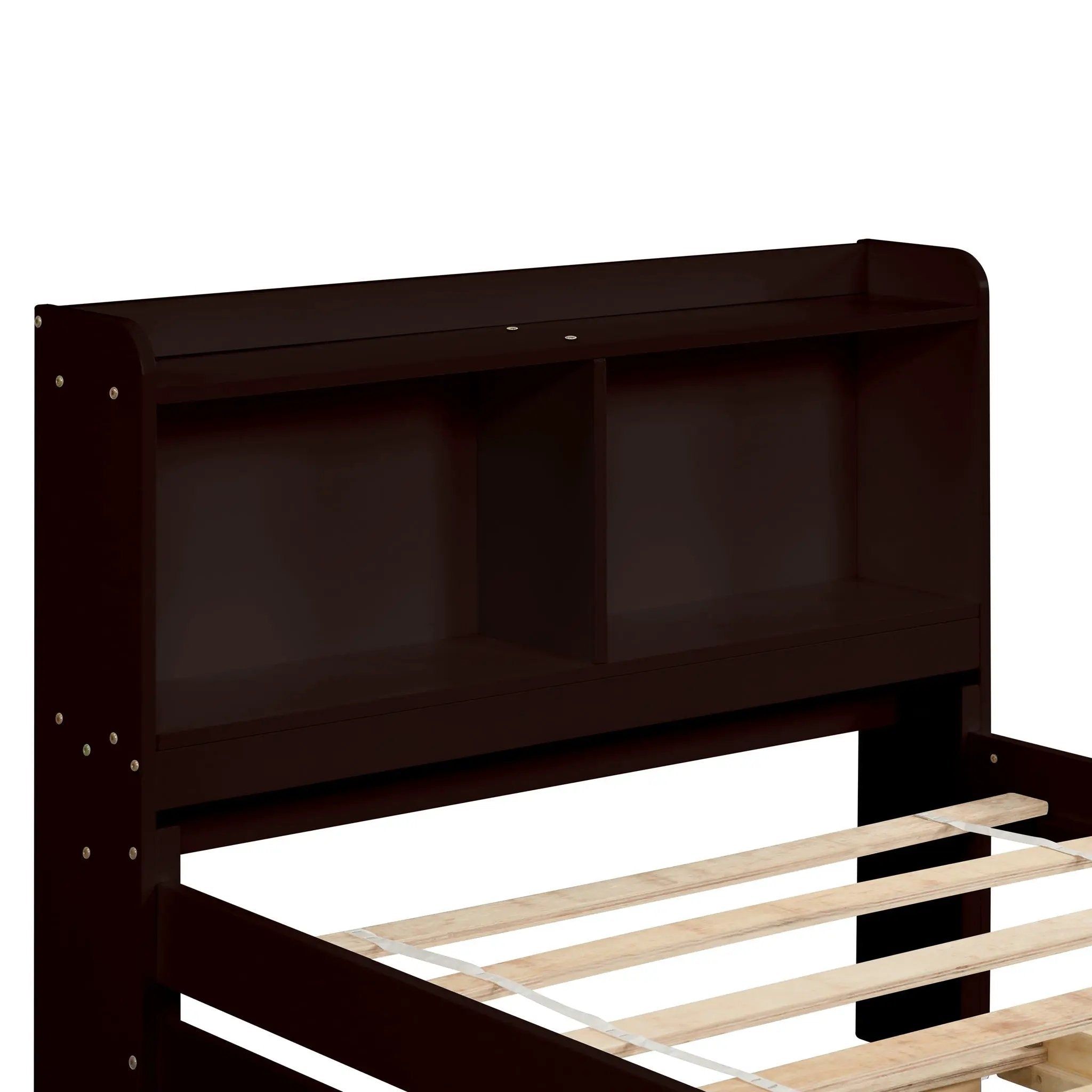 Twin Bed With Trundle, Bookcase by Unique Piece Furniture