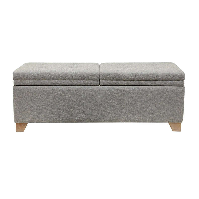 Soft Close Upholstered Storage Bench, Convenient Design by Unique Piece Furniture