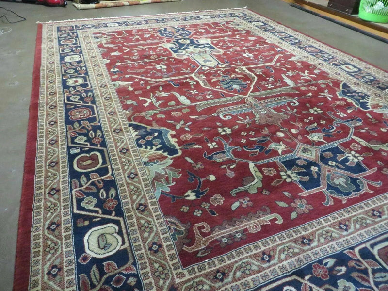 8' x 11' 7" Vintage Power Loomed Couristan European Wool Rug Belgium Forbes Nice by Jewel Rugs