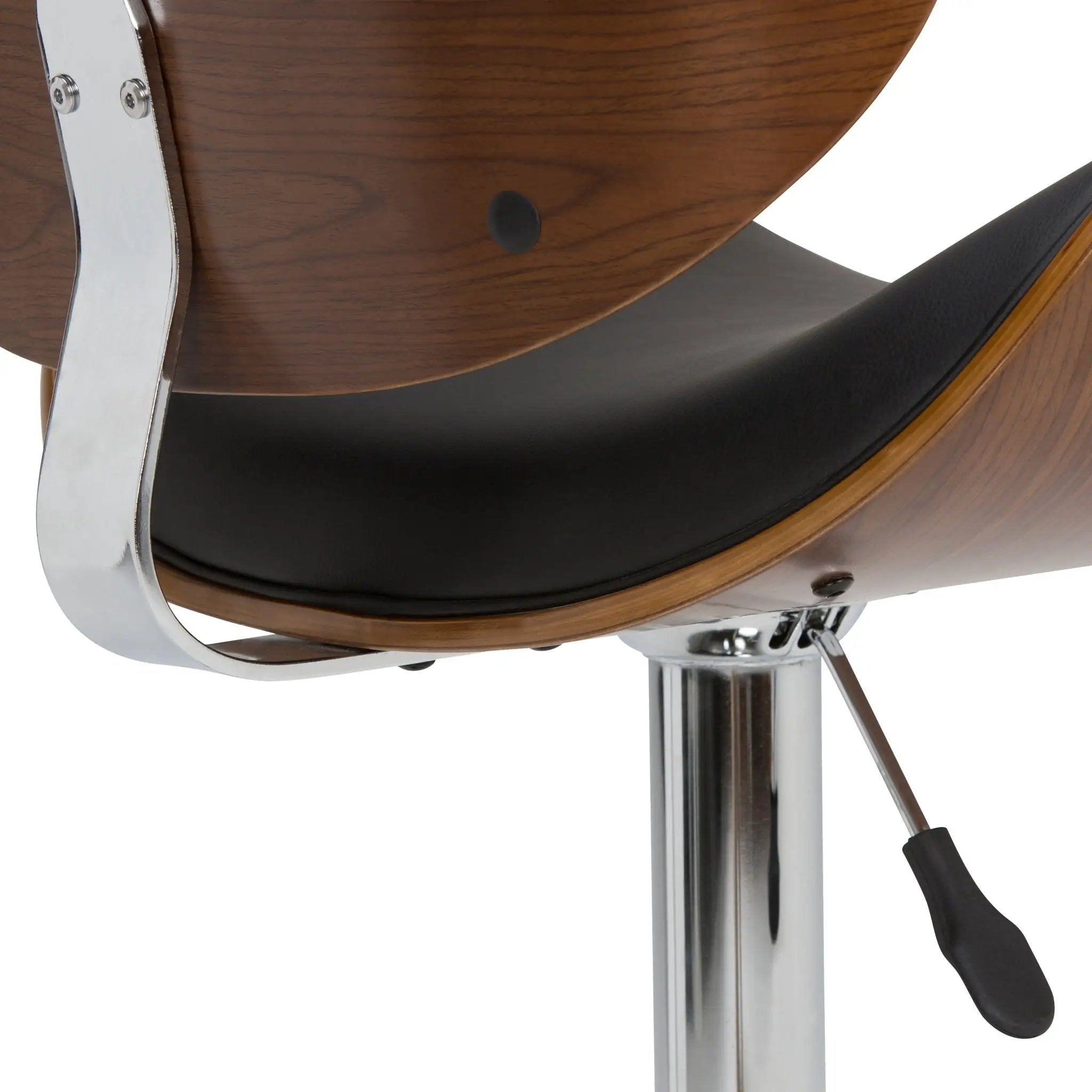Marana - Multifunctional Handcrafted Bentwood Adjustable Swivel Bar Stool by Unique Piece Furniture