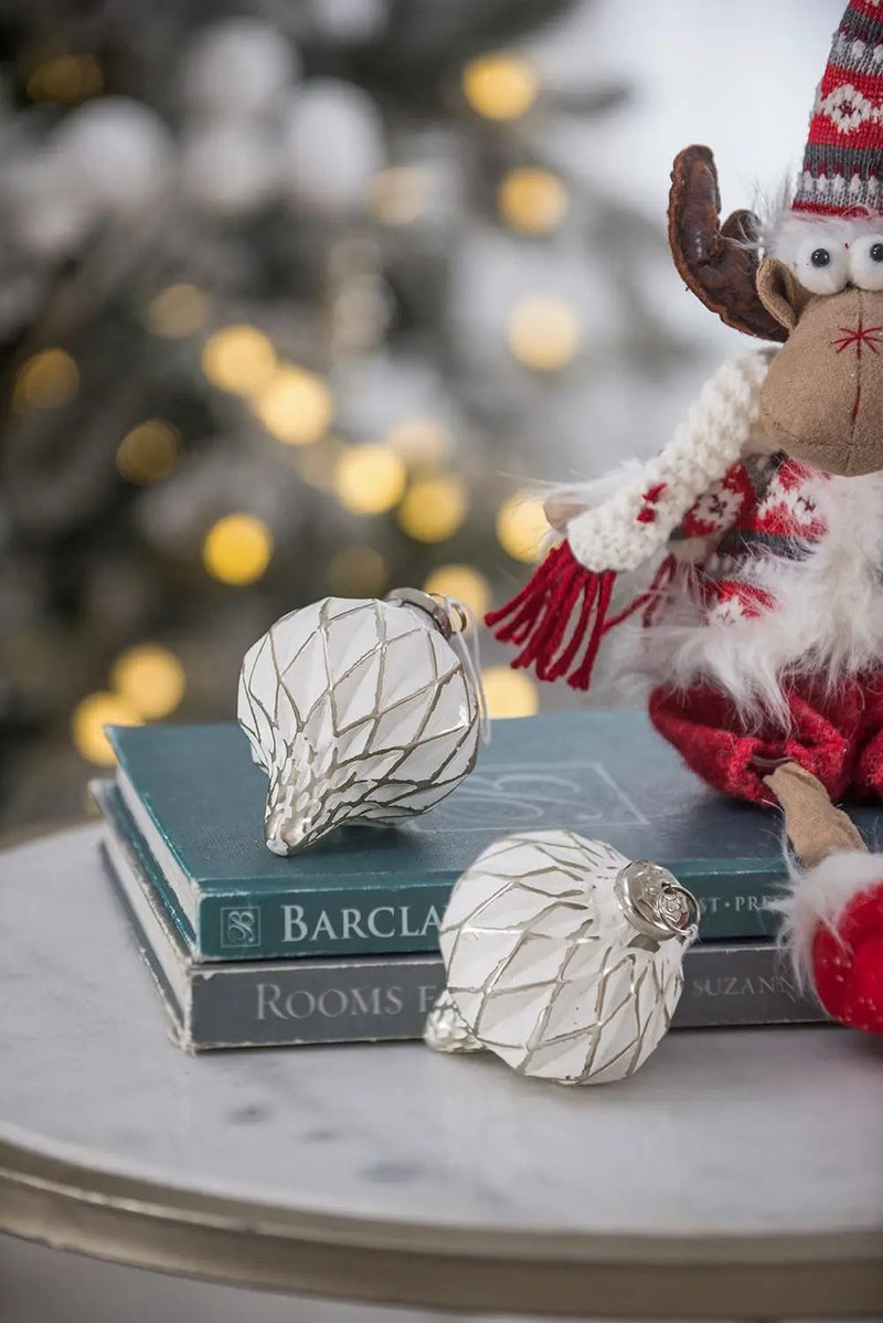 Christmas Ball Ornaments, Decorative Hanging Ball Christmas Tree Ornaments by HouseOfZazla