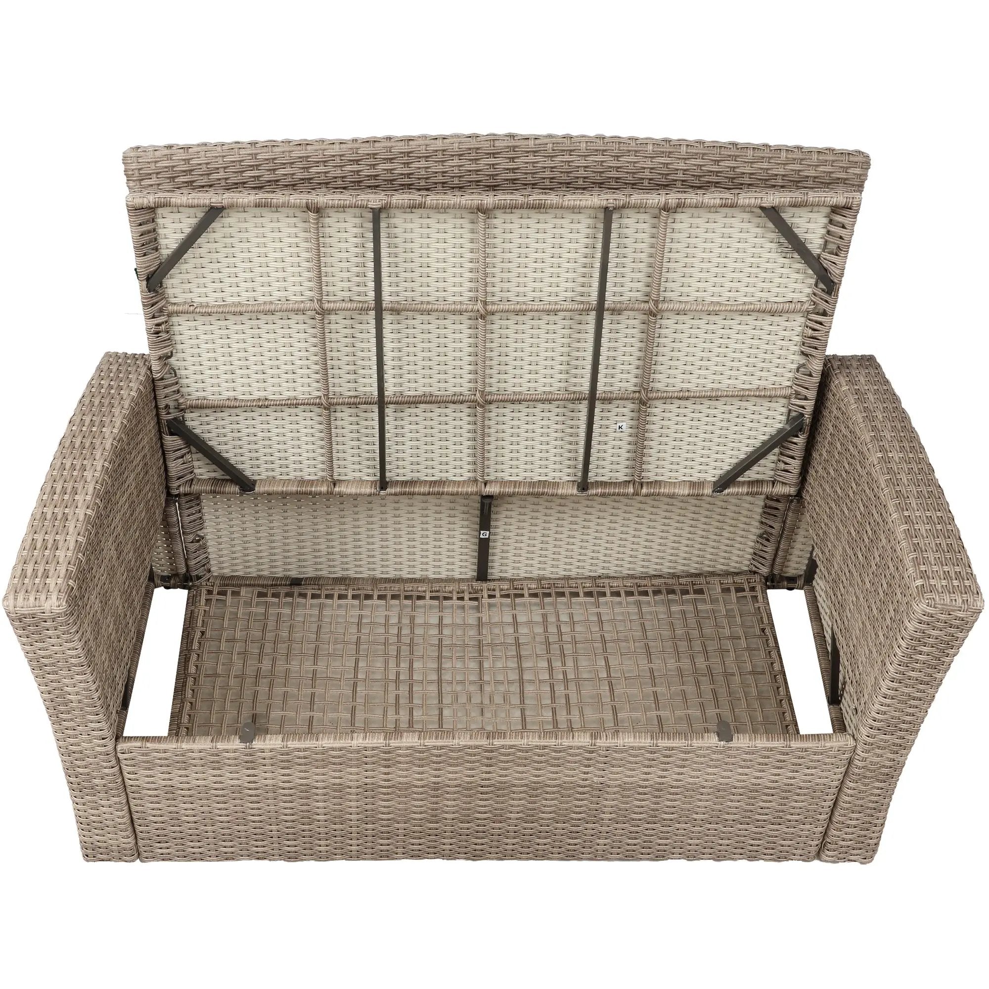 Set Of 4 Piece Outdoor Patio Furniture by BLAKHOM