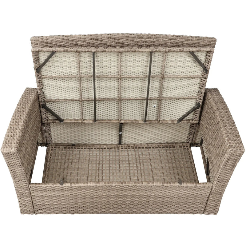 Set Of 4 Piece Outdoor Patio Furniture by BLAKHOM
