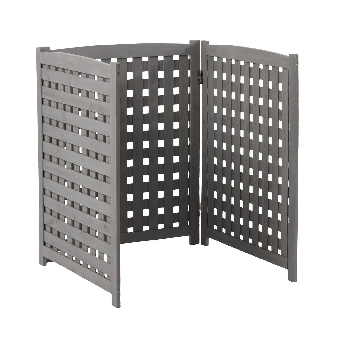 3 Panel Outdoor Air Conditioner Fence Screen by HouseOfZazla