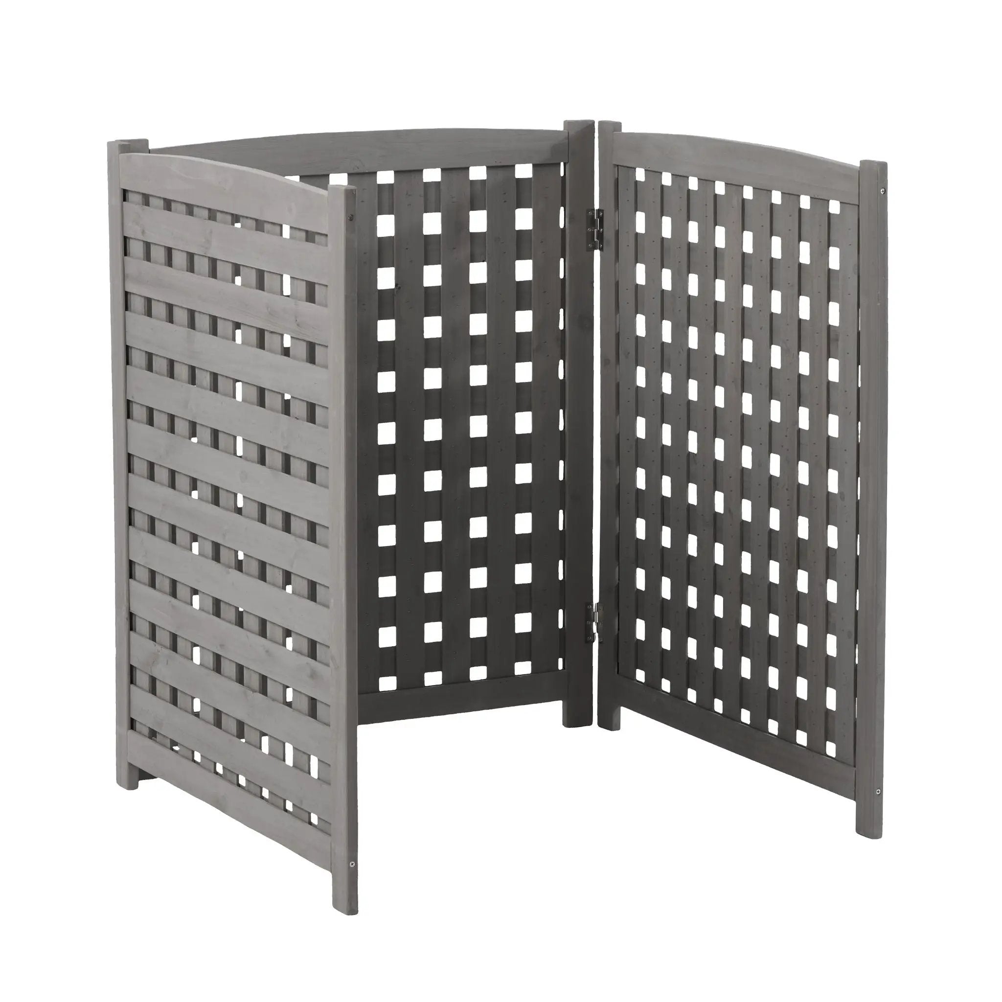 3 Panel Outdoor Air Conditioner Fence Screen by HouseOfZazla