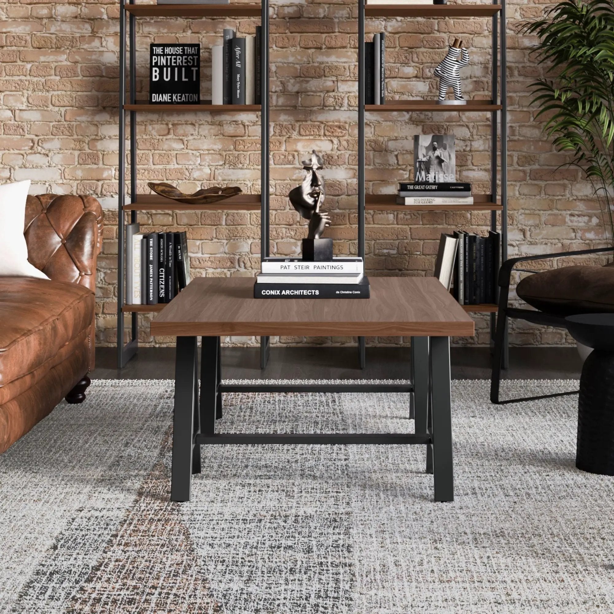 Sawhorse - Handcrafted Solid Table by Unique Piece Furniture