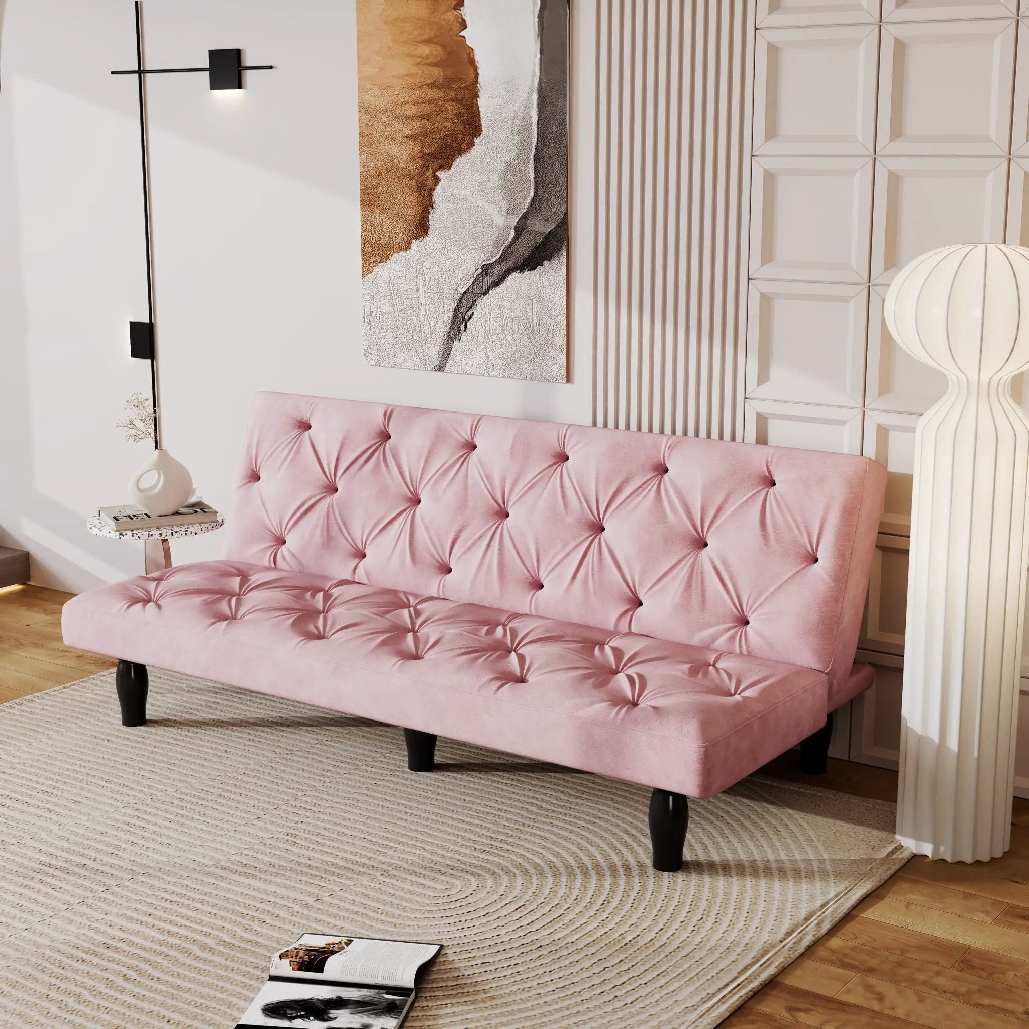 Sofa Bed With Adjustable Backrest by Unique Piece Furniture
