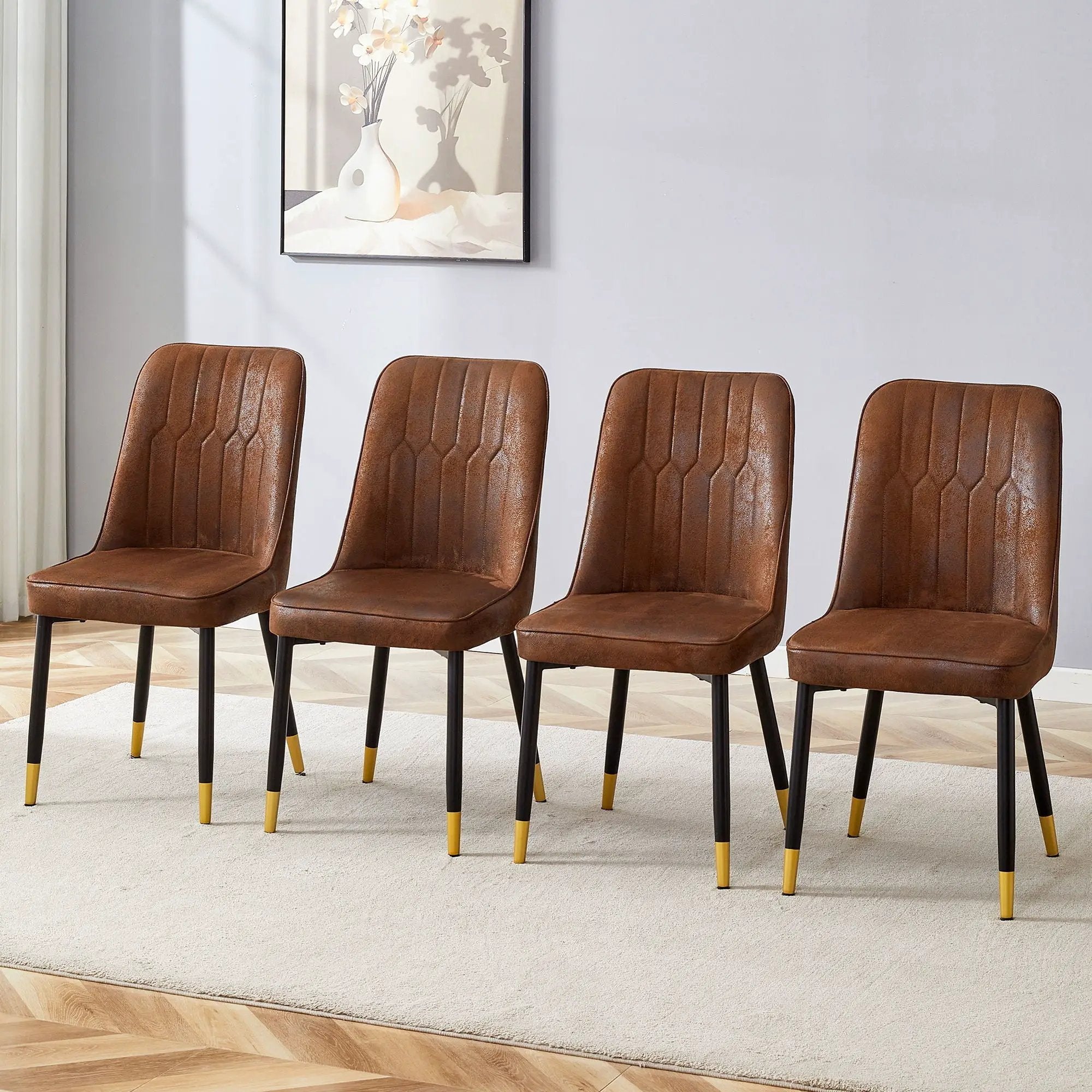 Modern Chair With Metal Legs by HouseOfZazla
