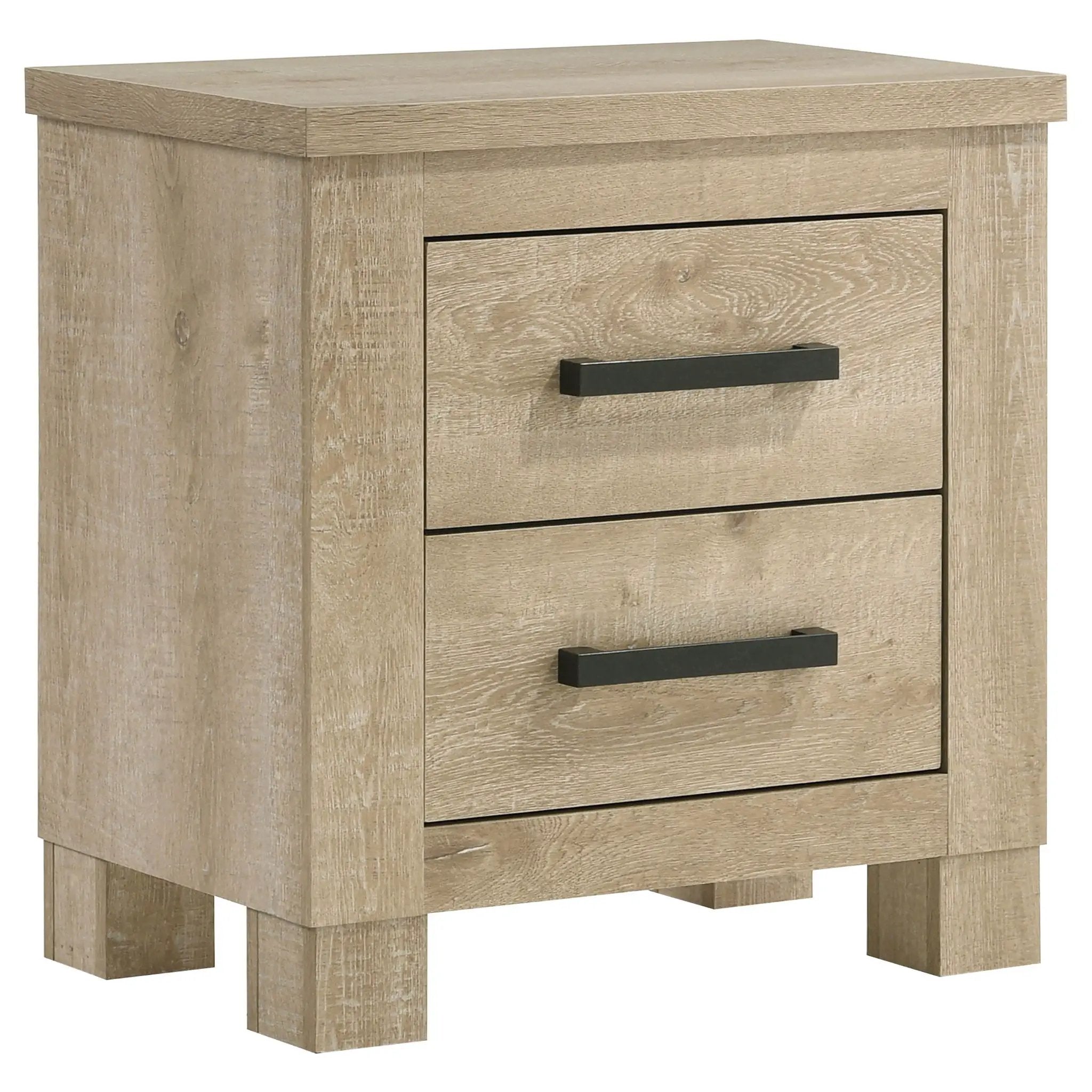 Oakglen 4-piece Eastern King Bedroom Set Weathered Oak by Unique Piece Furniture