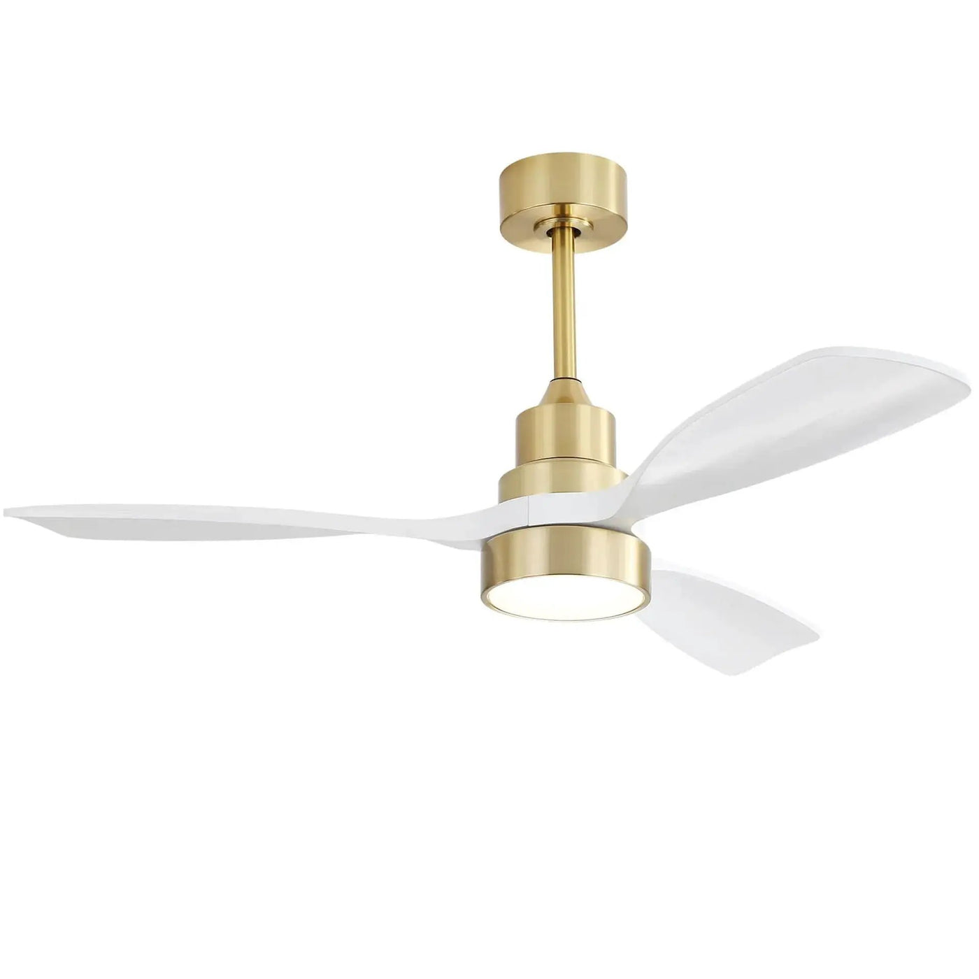 Indoor Ceiling Fan with Dimmable LED Light, 6-Speed Remote, Reversible Blades by HouseOfZazla