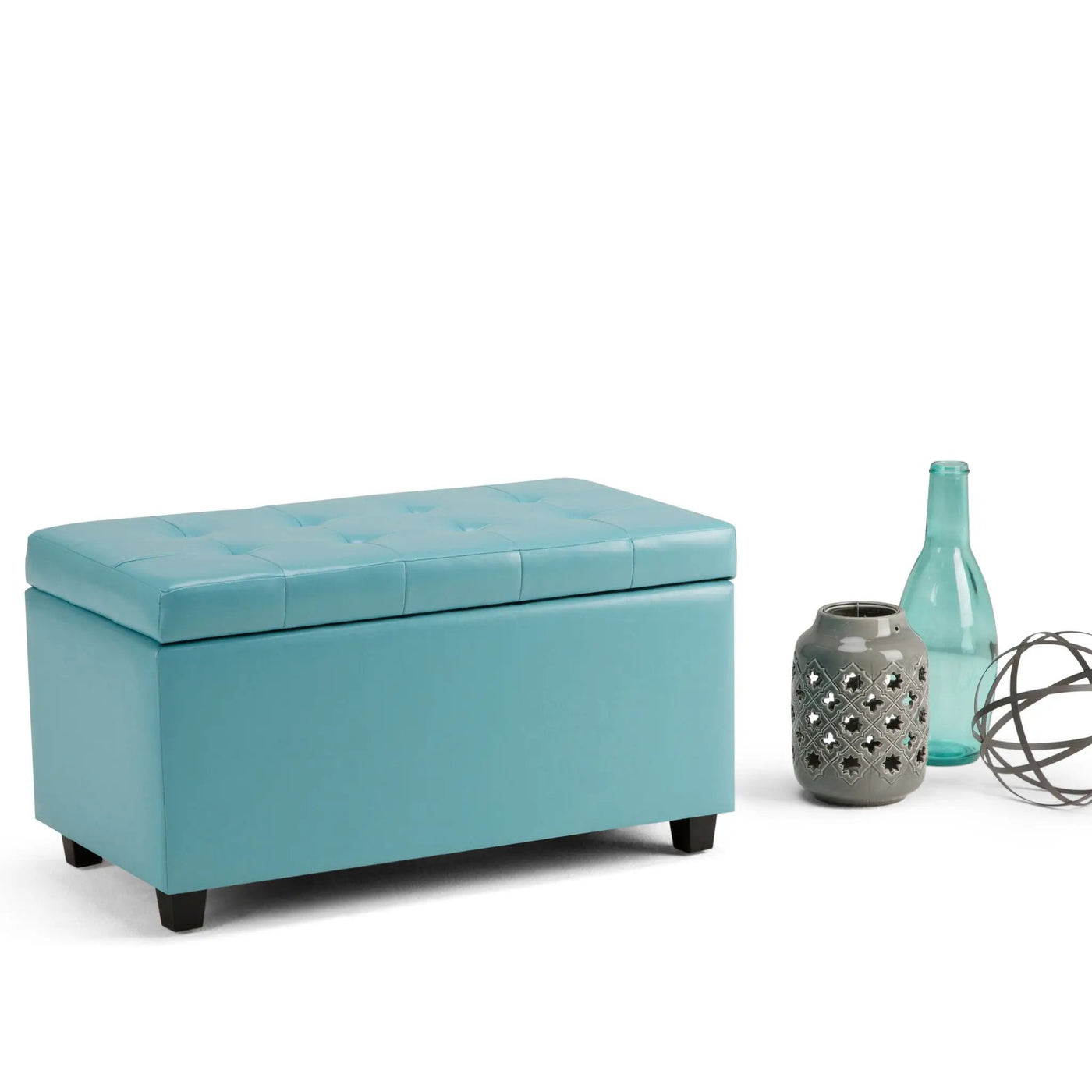 Cosmopolitan - Upholstered Storage Ottoman by Unique Piece Furniture