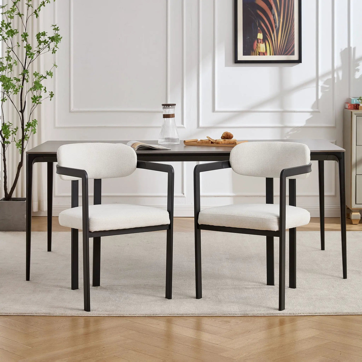Dining Arm Chairs (Set of 2) by HouseOfZazla